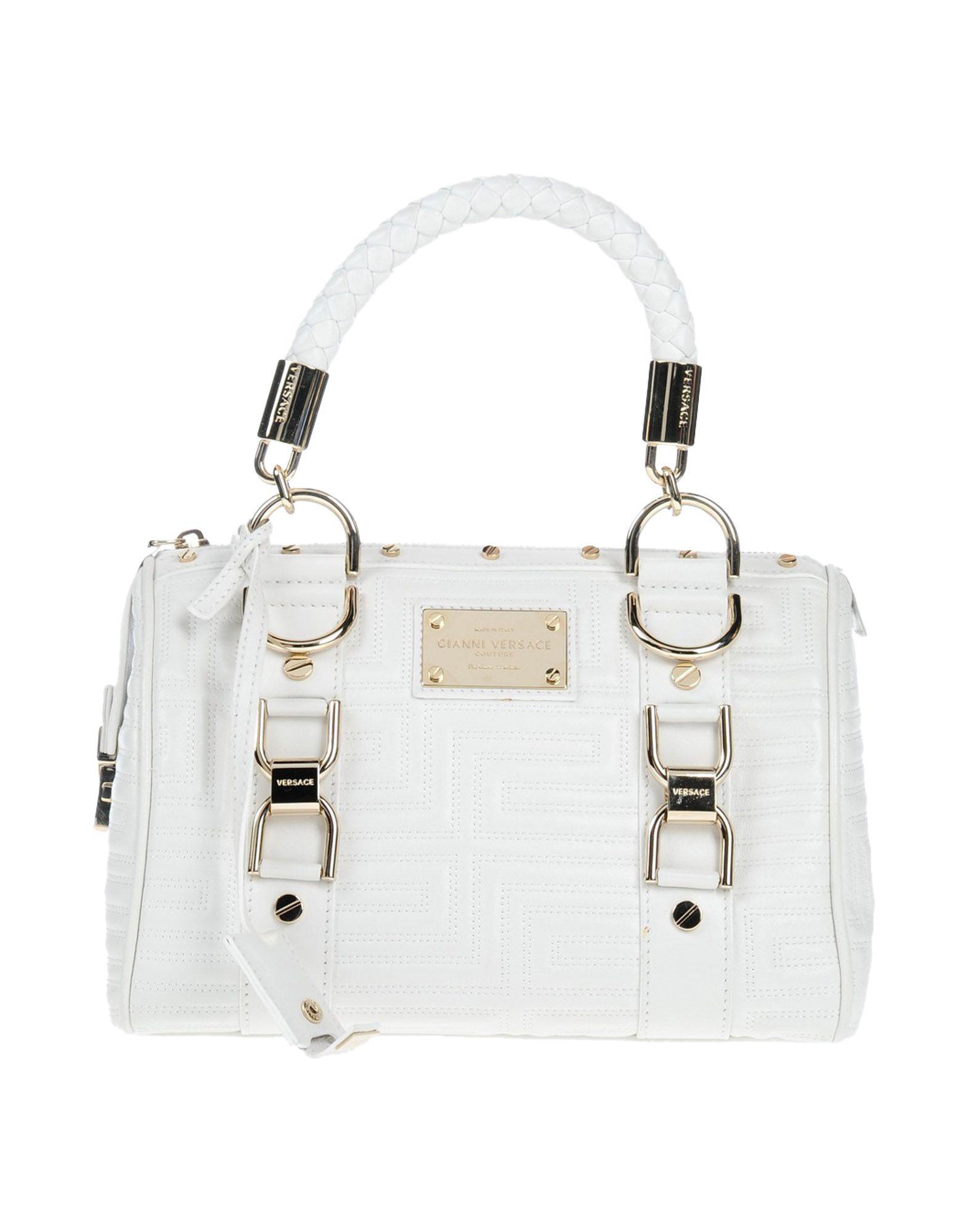 Bolso de mano Gianni Versace Couture de color Blanco | Lyst