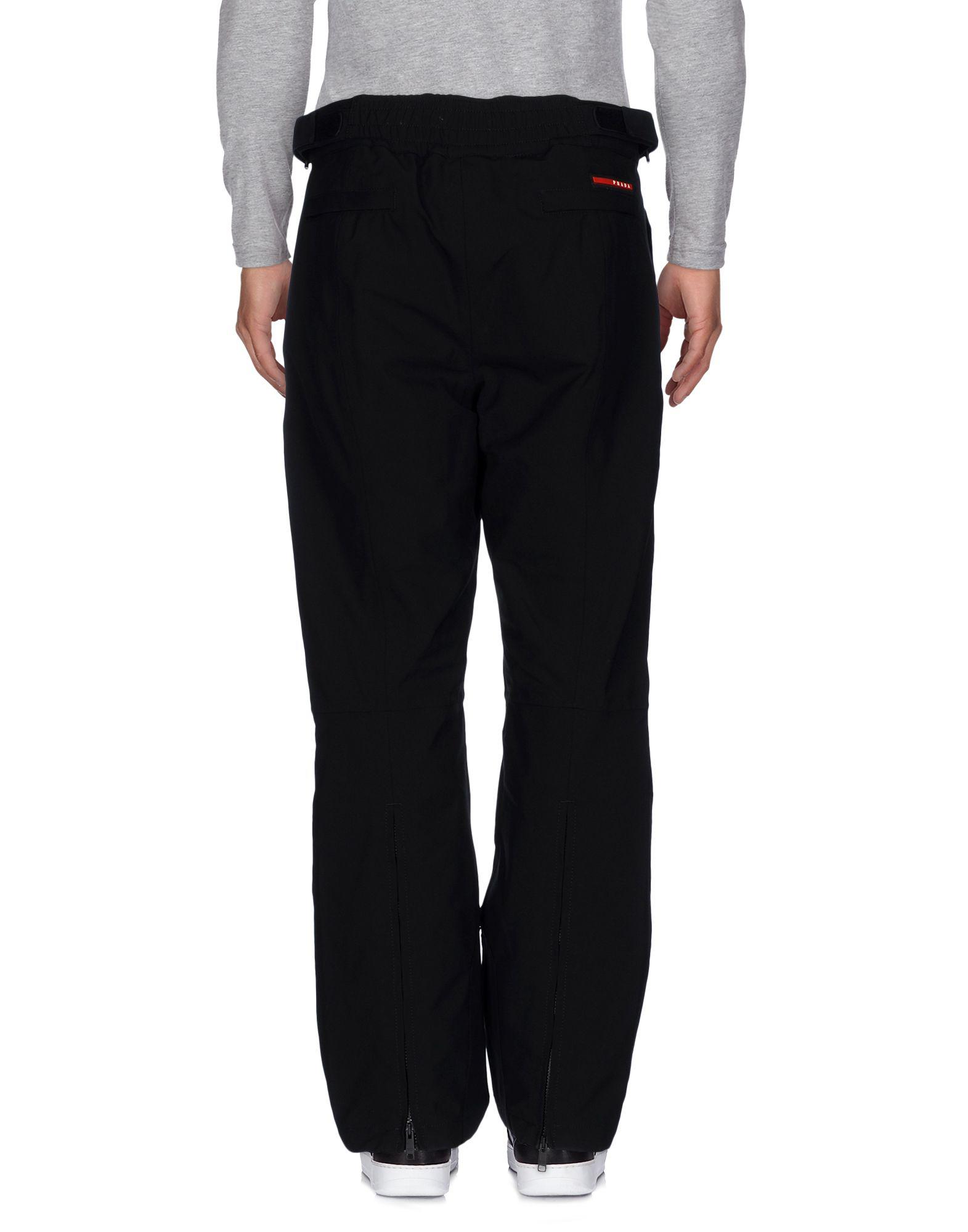 Prada Sport Synthetic Ski Pants in Black for Men - Lyst