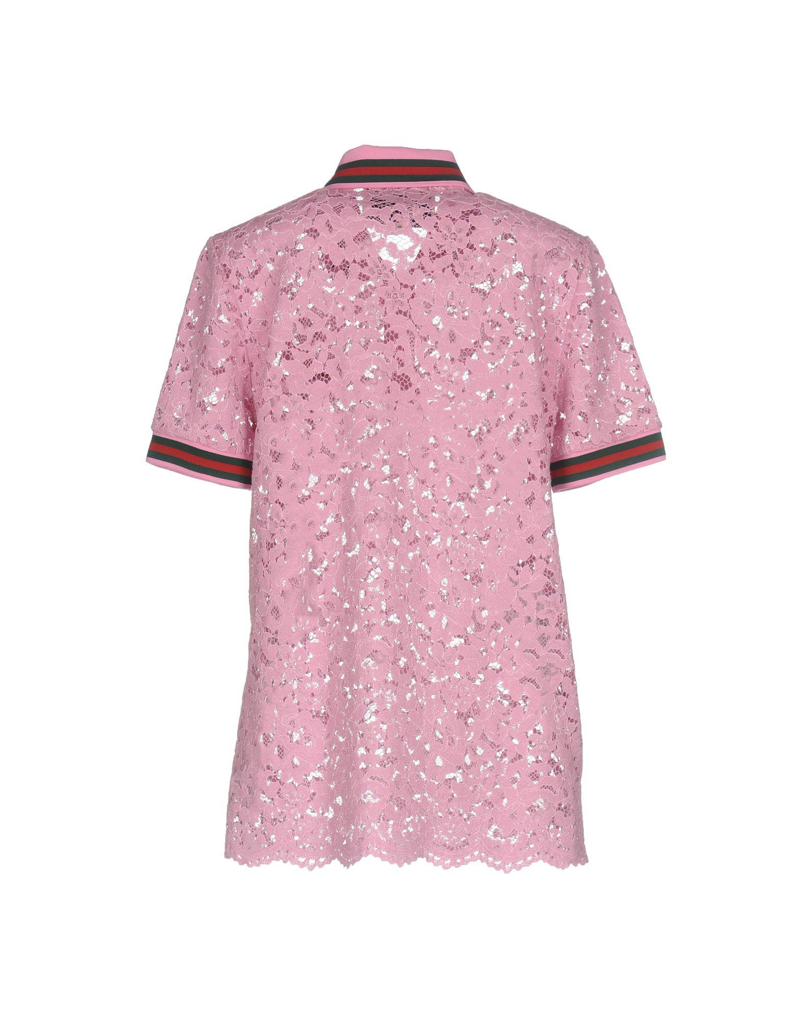 pink gucci polo