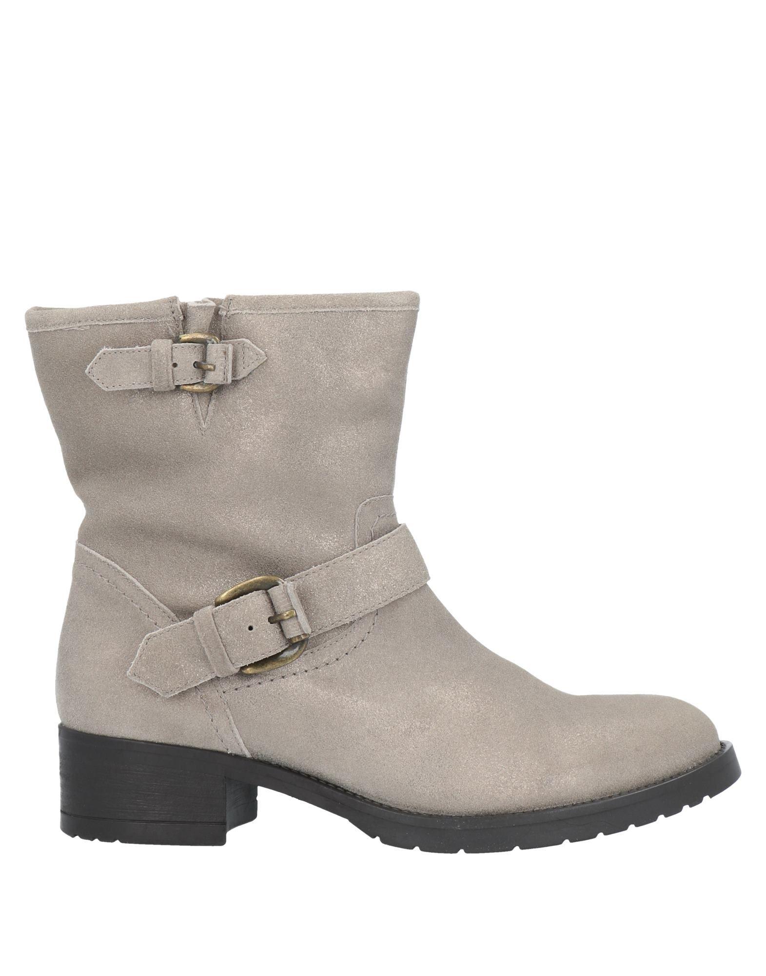 light grey ankle boots