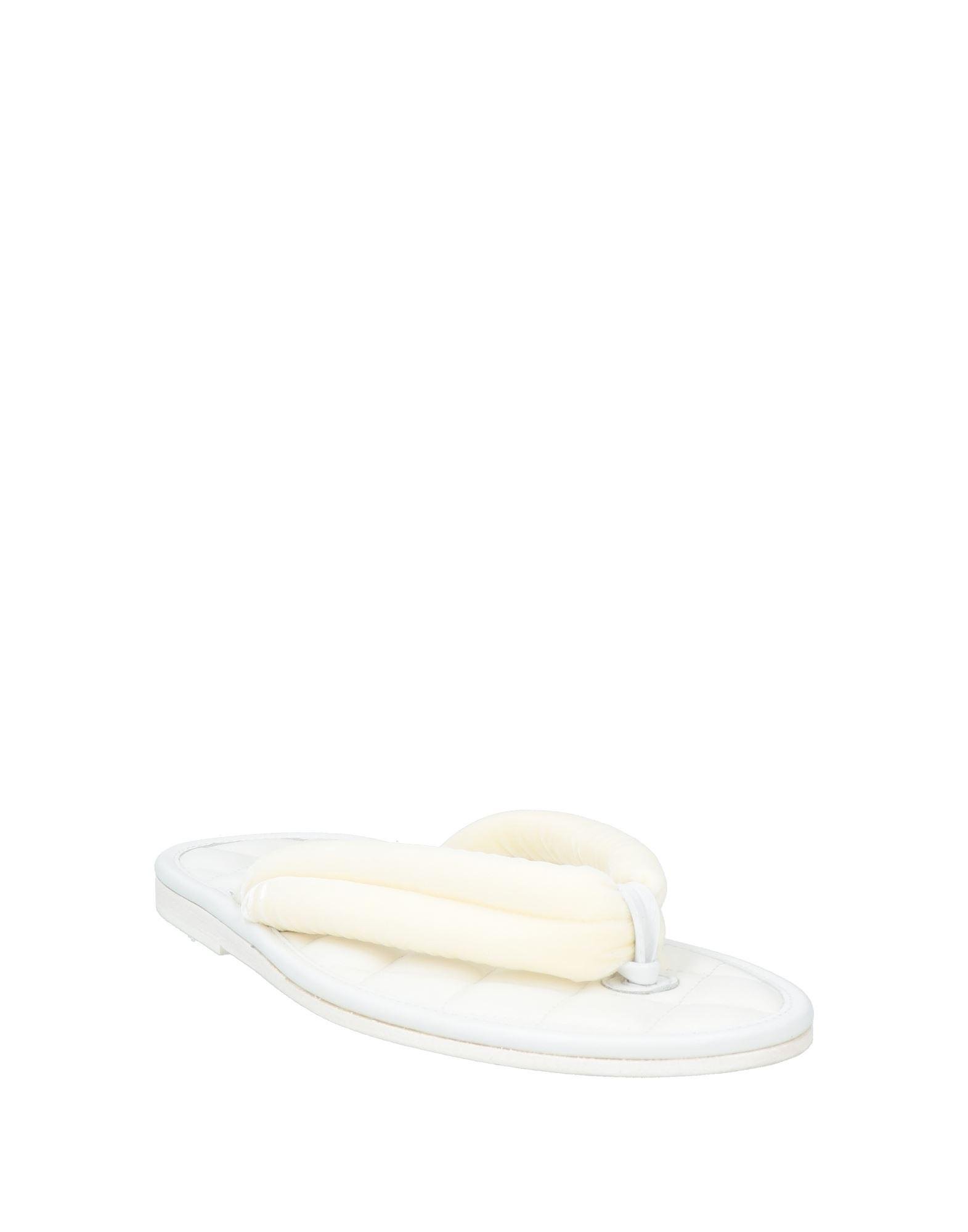 サンダル Tom Ford White leather thong slippers Tom Ford Flat sandals for Women | Online Sale up to 71% off