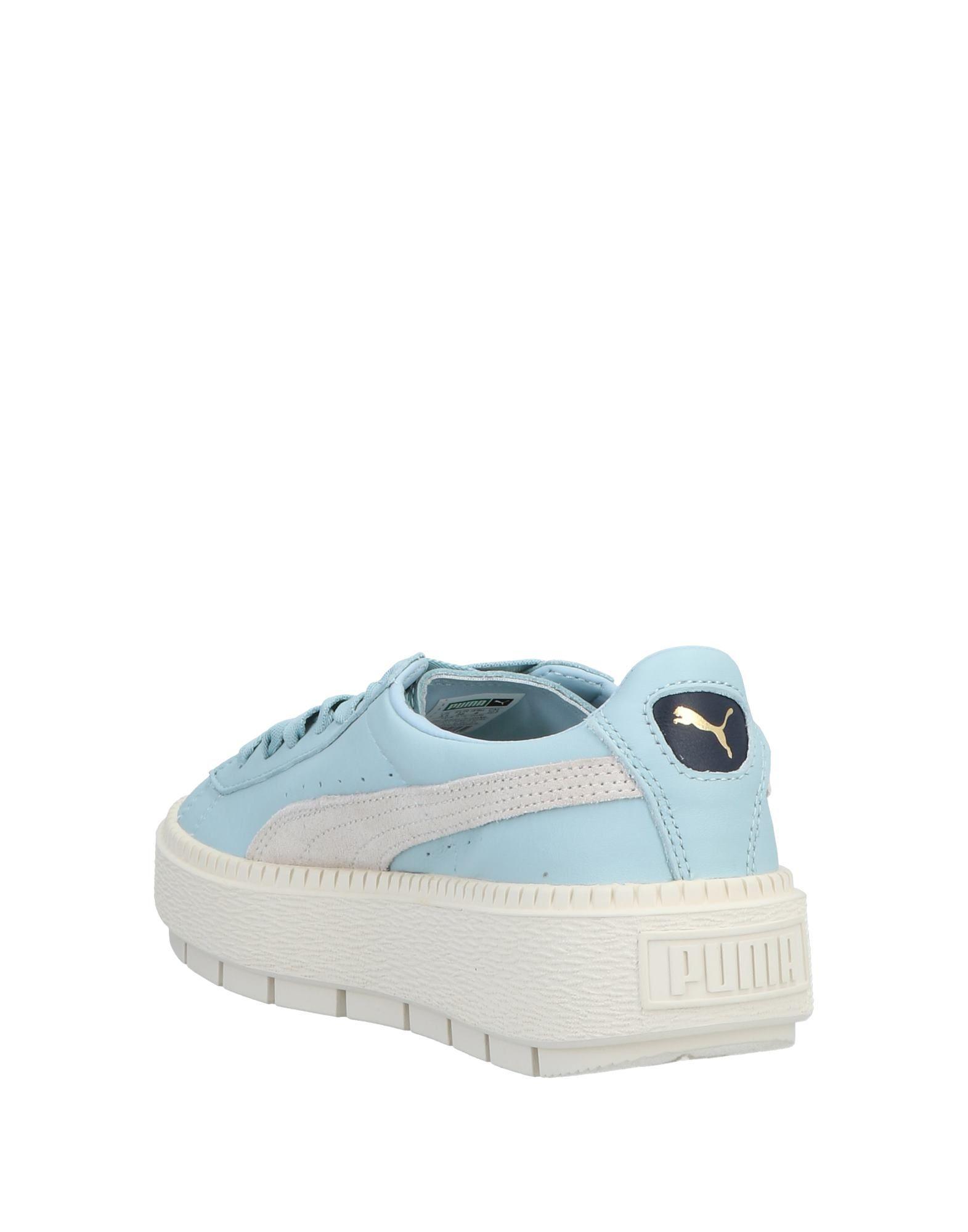 puma sky blue sneakers