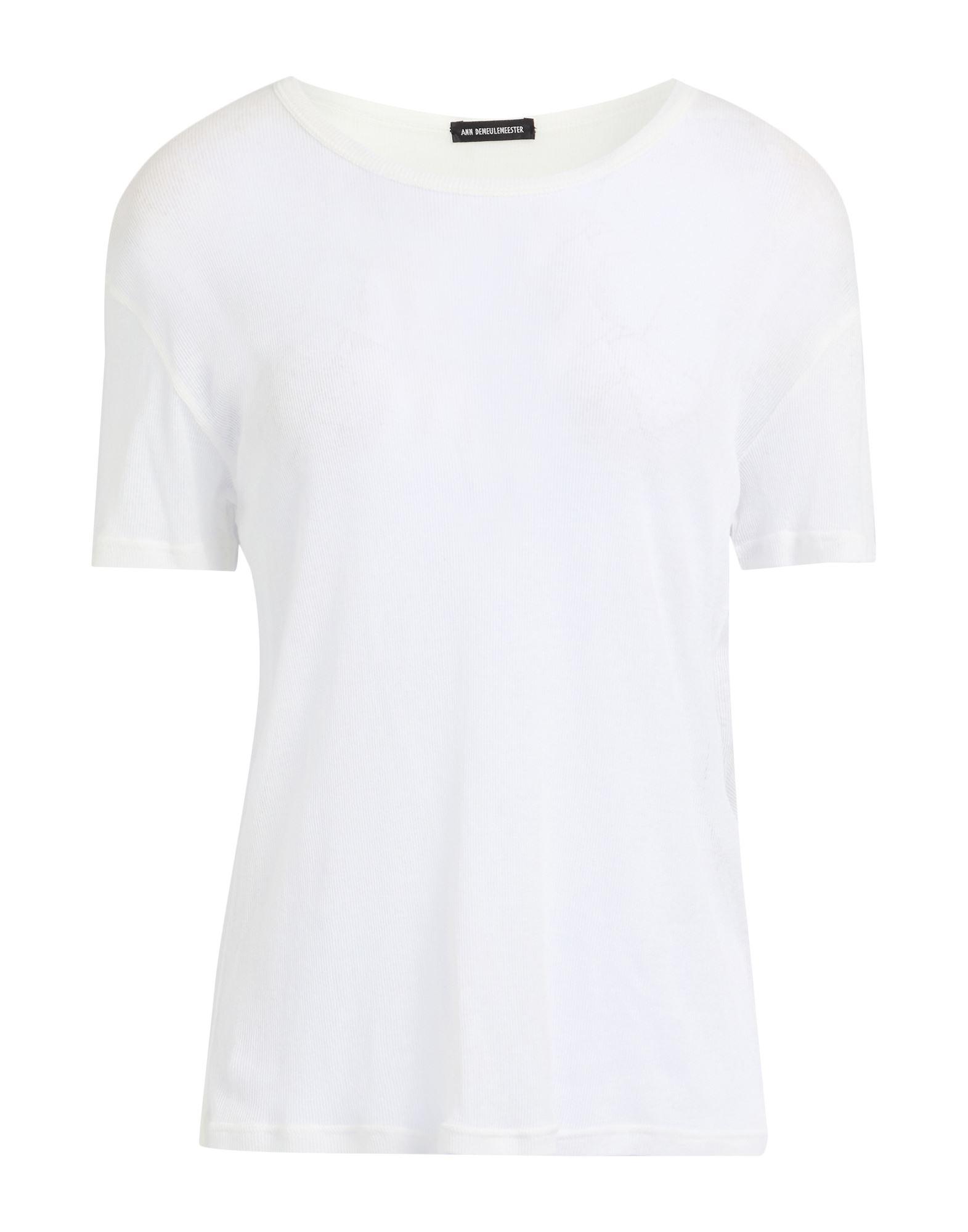 【関税込み】Ann Demeulemeester Tシャツ ANN DEMEULEMEESTER - テキストプリント 半袖 Tシャツ ”I AM RED