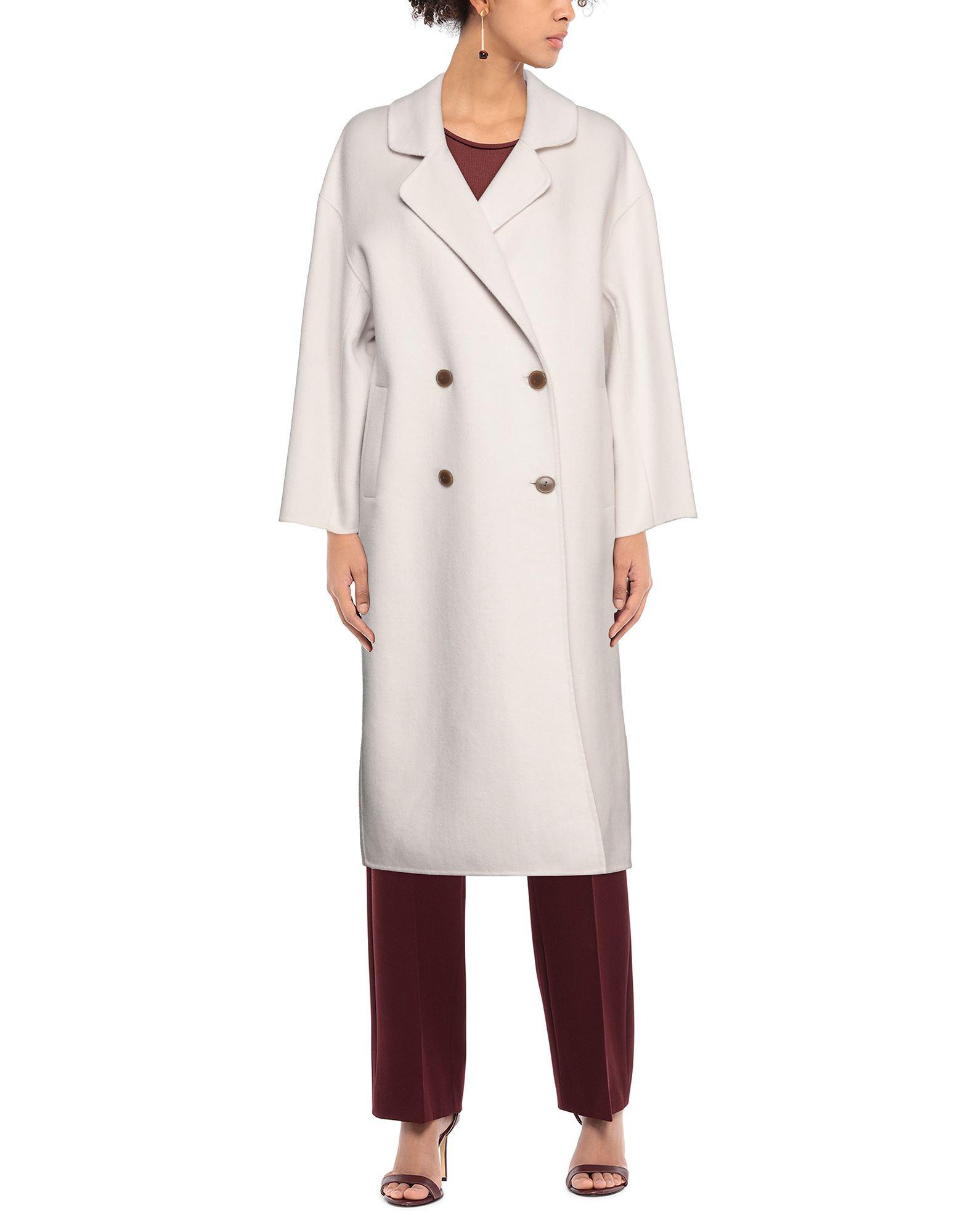 Attic And Barn Coat in White | Lyst