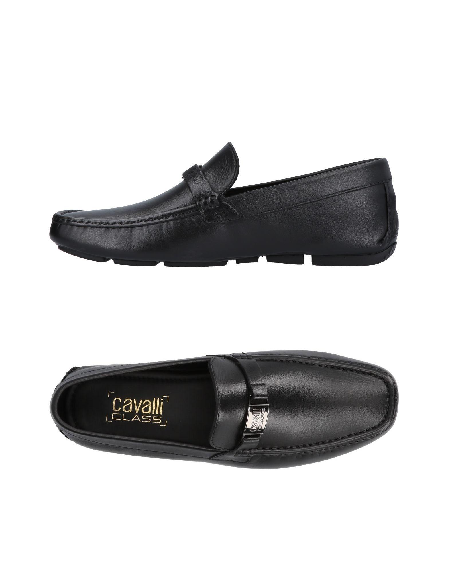 Ja friktion Dempsey Class Roberto Cavalli Loafers in Black for Men | Lyst Australia
