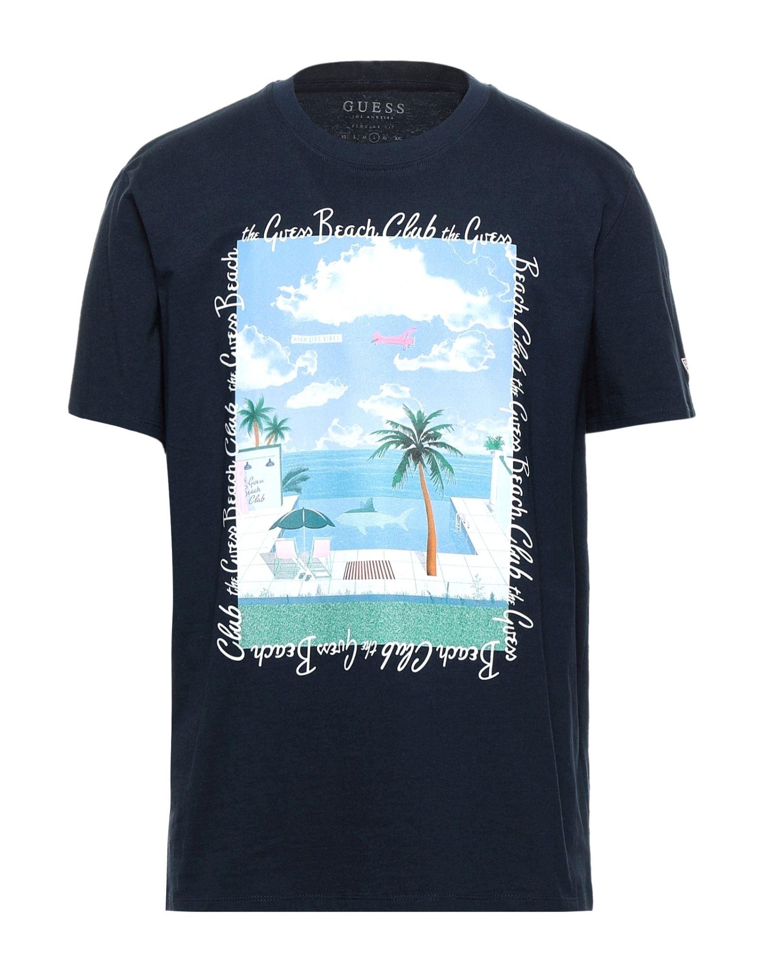guess palm tree shirt