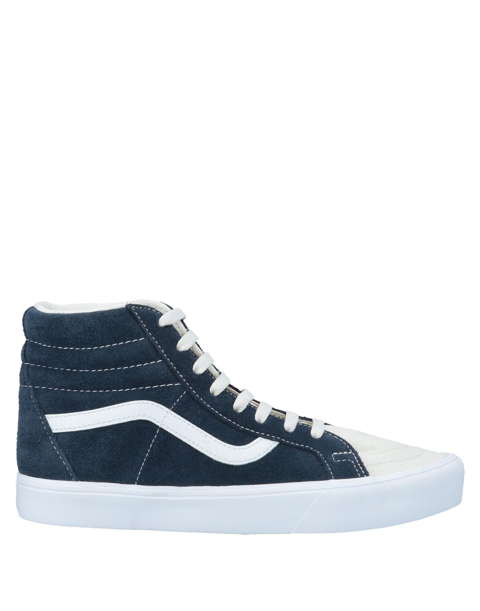 dark blue vans high tops