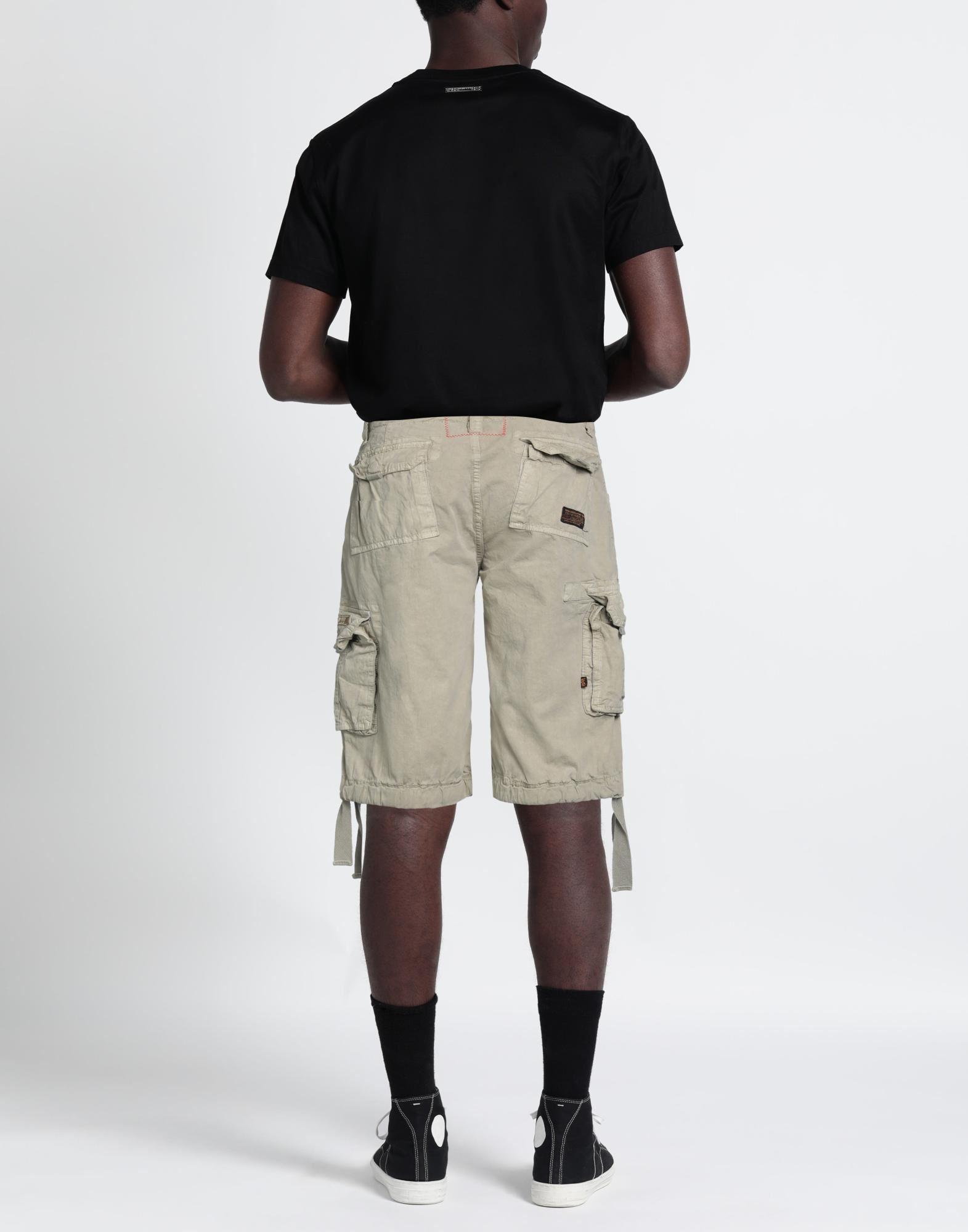 Alpha Industries Shorts & Bermuda Shorts in Gray for Men | Lyst
