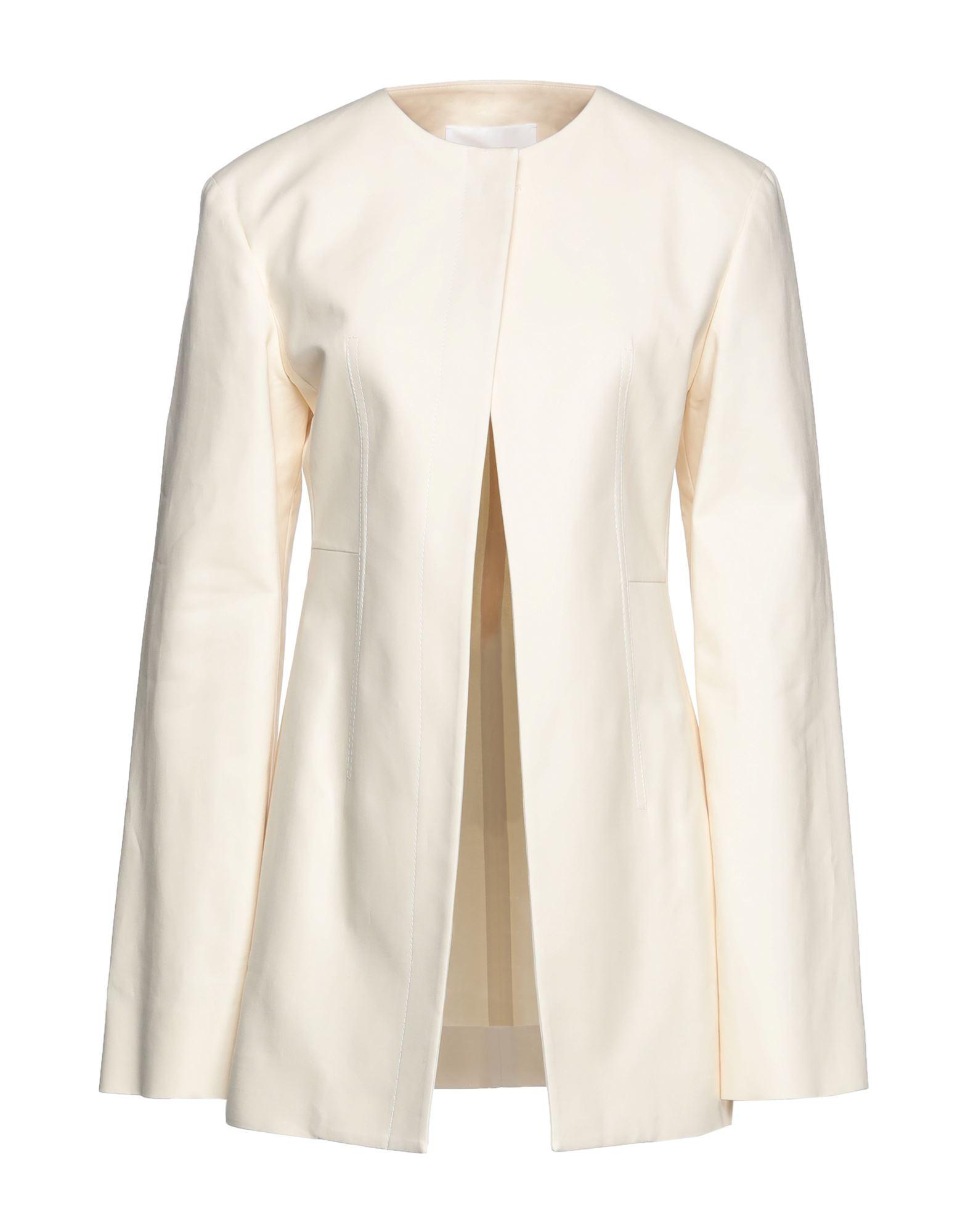 コート Jil Sander Ivory Viscose Blend Sleeveless Overcoat Jil Sander Ivory Viscose Blend Vest – LOZURI®