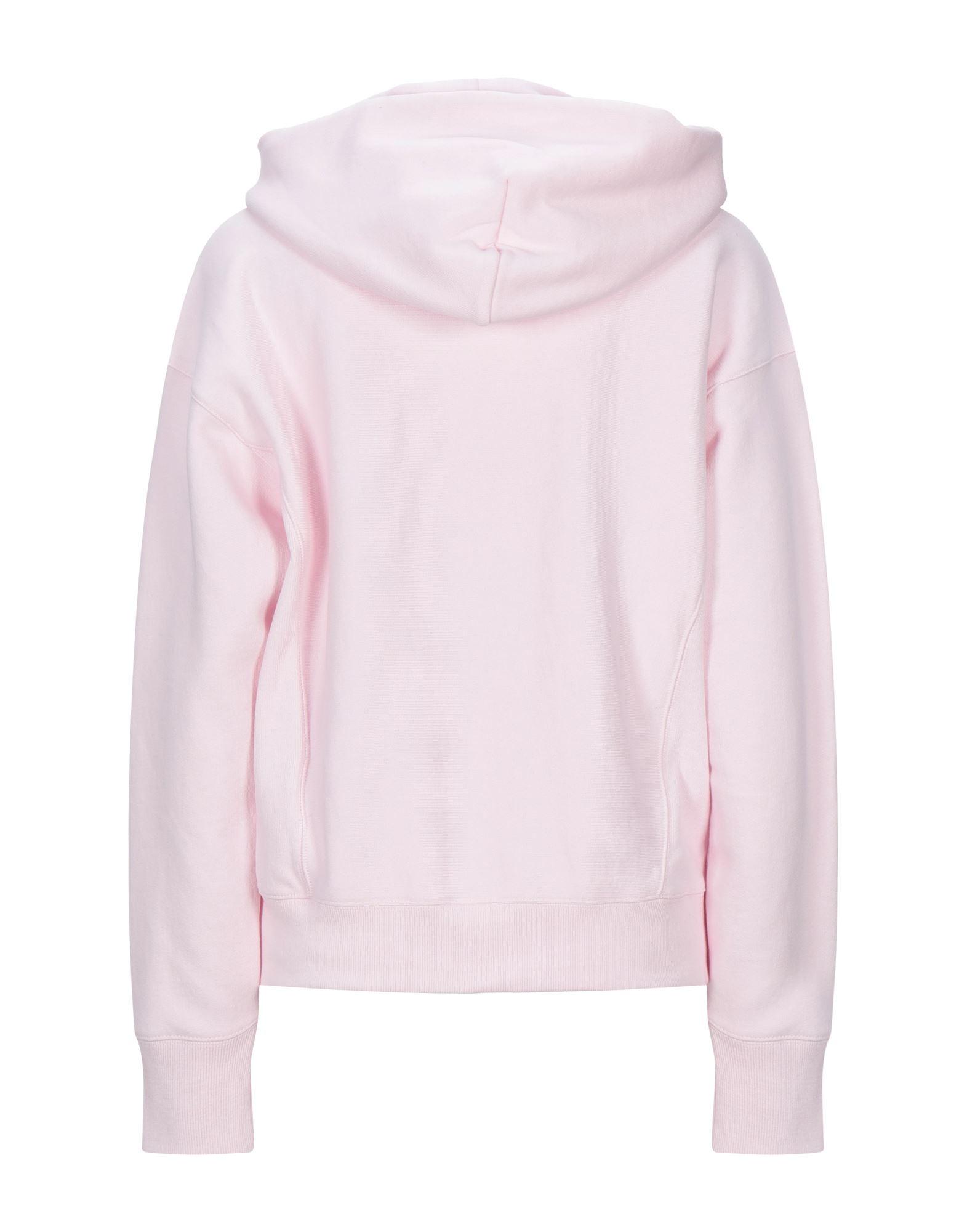 Champion Fleece Sweatshirt in Light Pink (Pink) - Lyst