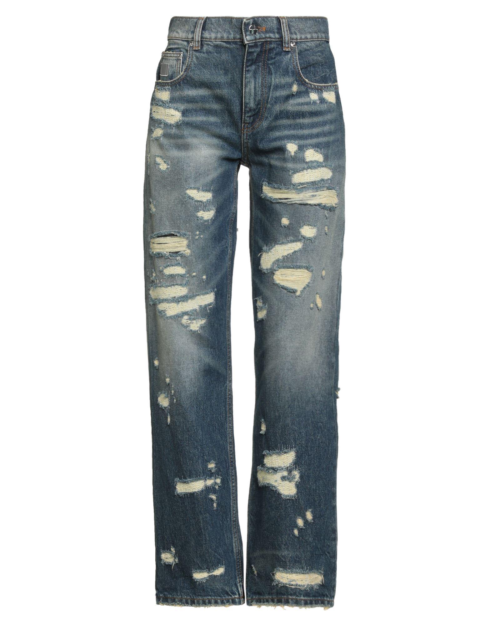 marc-jacobs-blue-Pantalon-En-