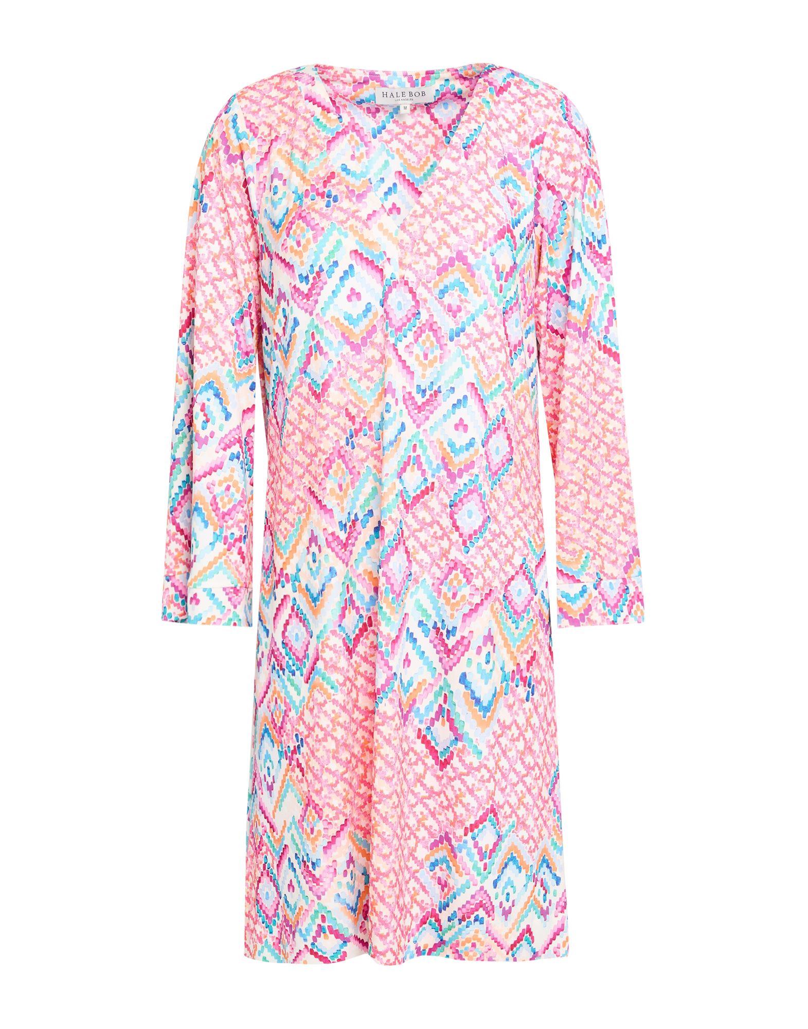 Robe Hale Bob Lilian Rose/vert Fleurs Et Perles - Taille S, Neuf Avec étiquettes