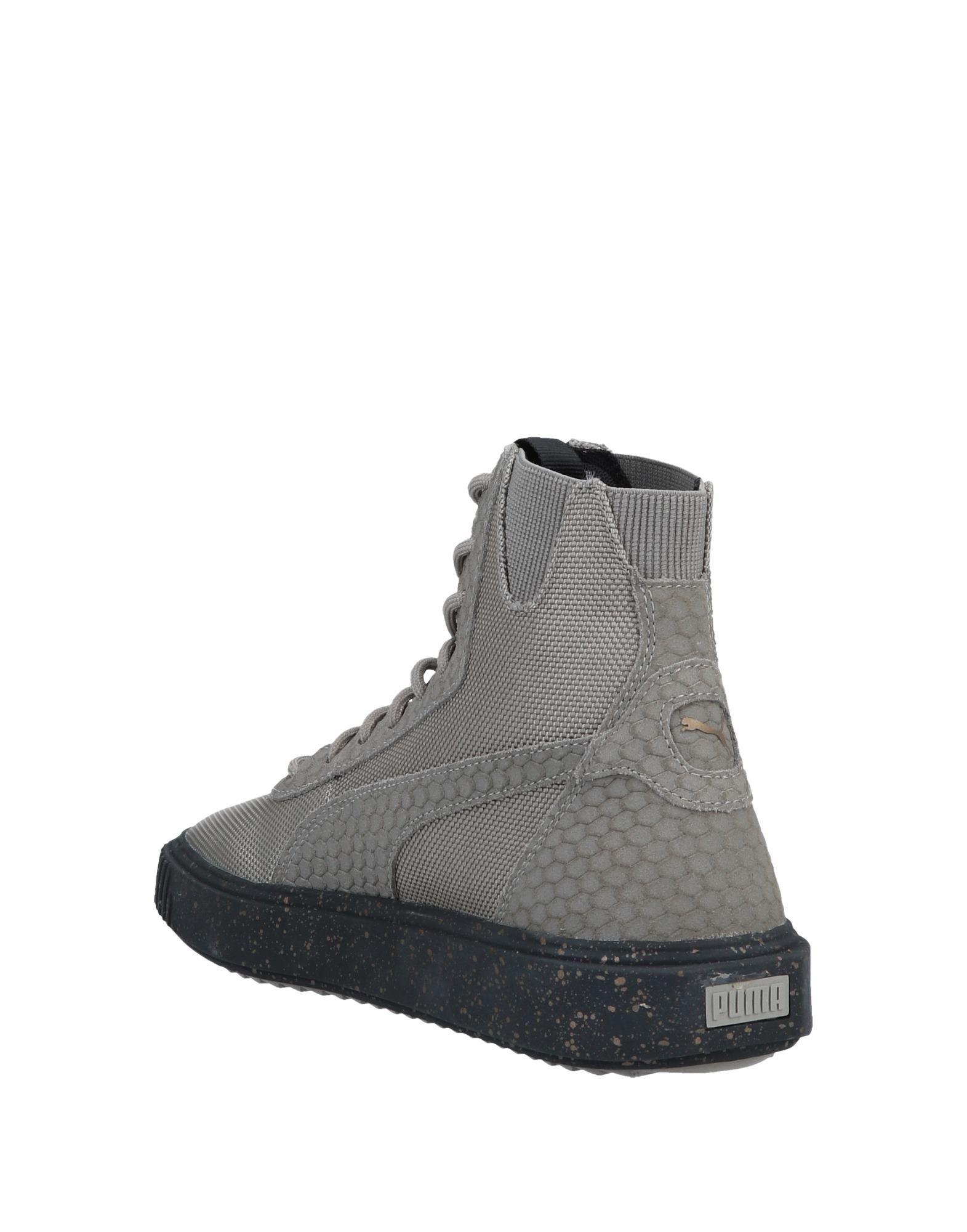 puma grey high tops