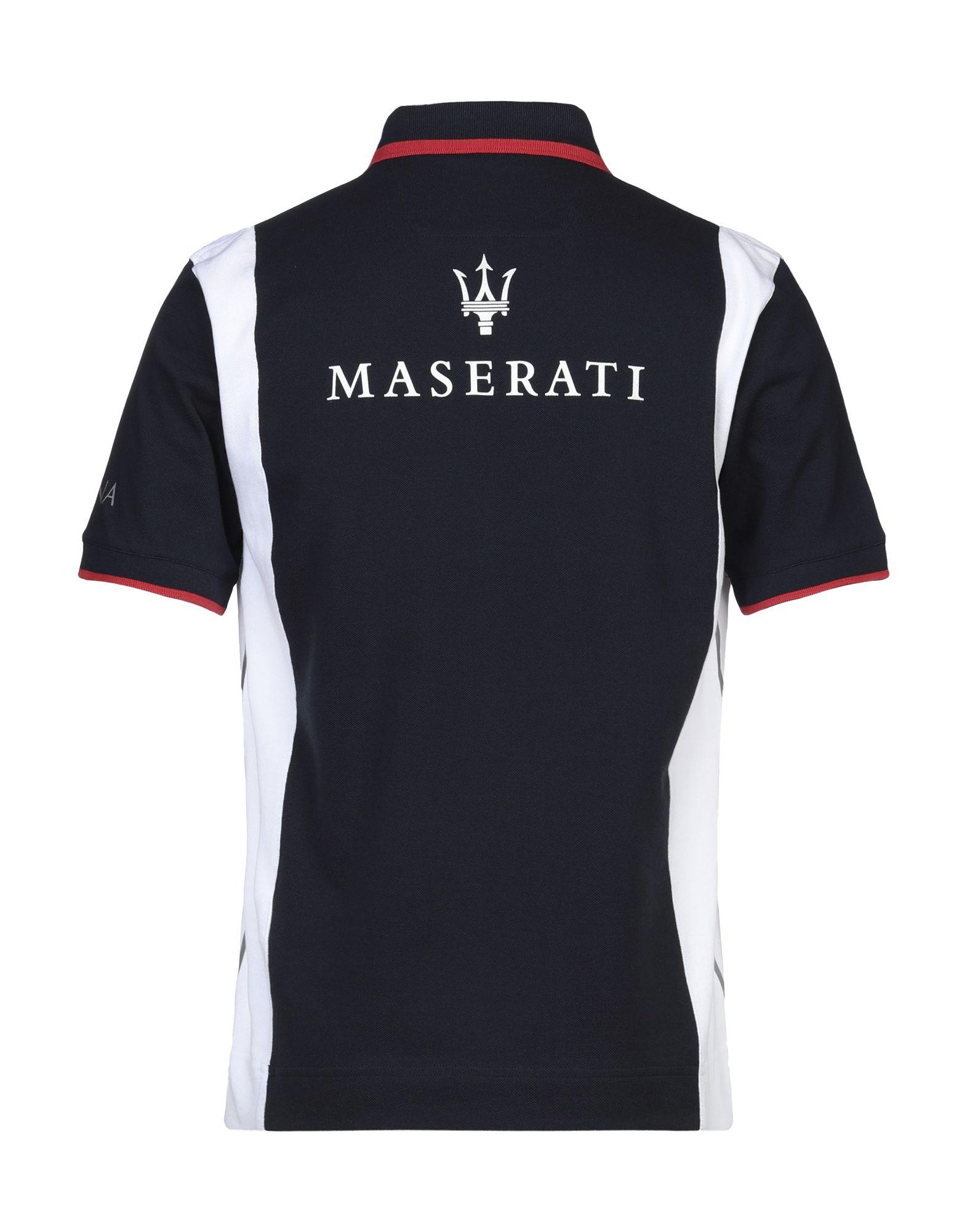 Zegna Maserati Polo Shirt in Blue for Men | Lyst