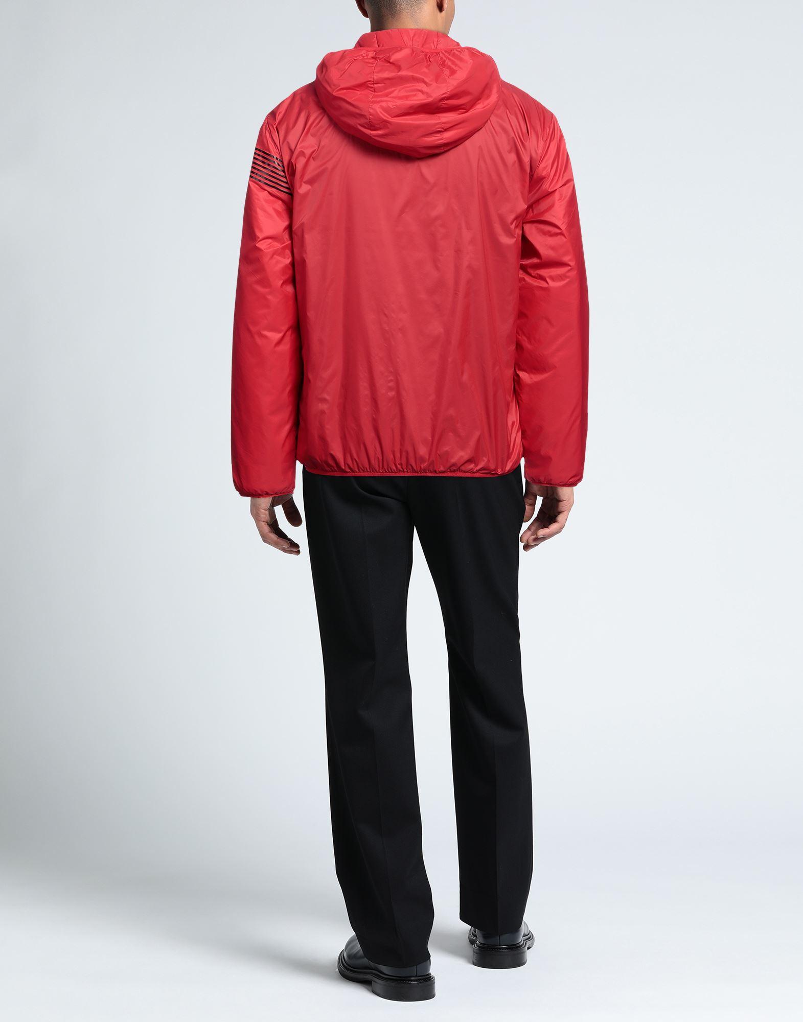 Red deals ea7 coat