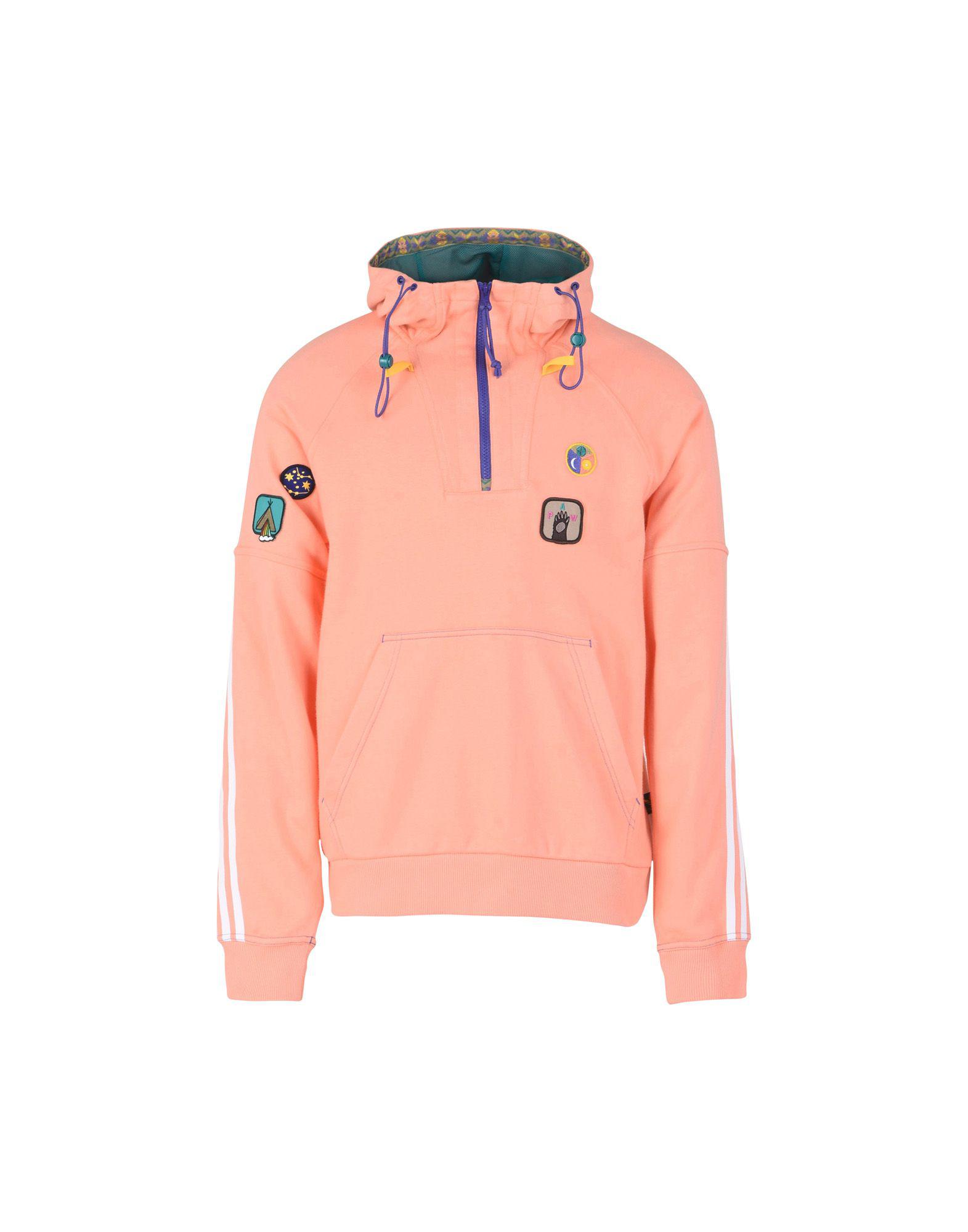 salmon pink adidas hoodie