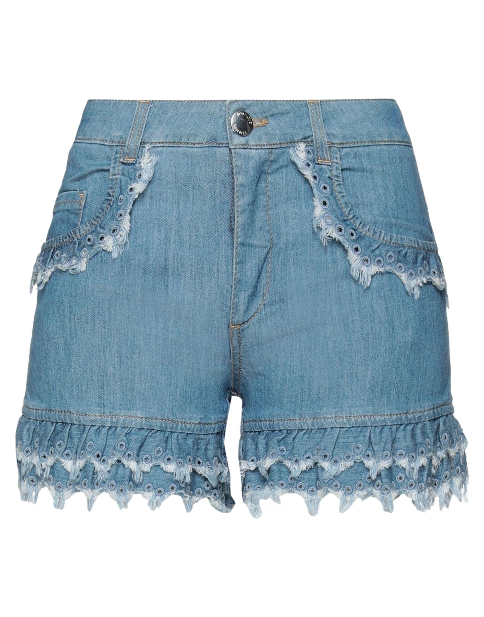 Boutique Moschino Denim Shorts in Blue 
