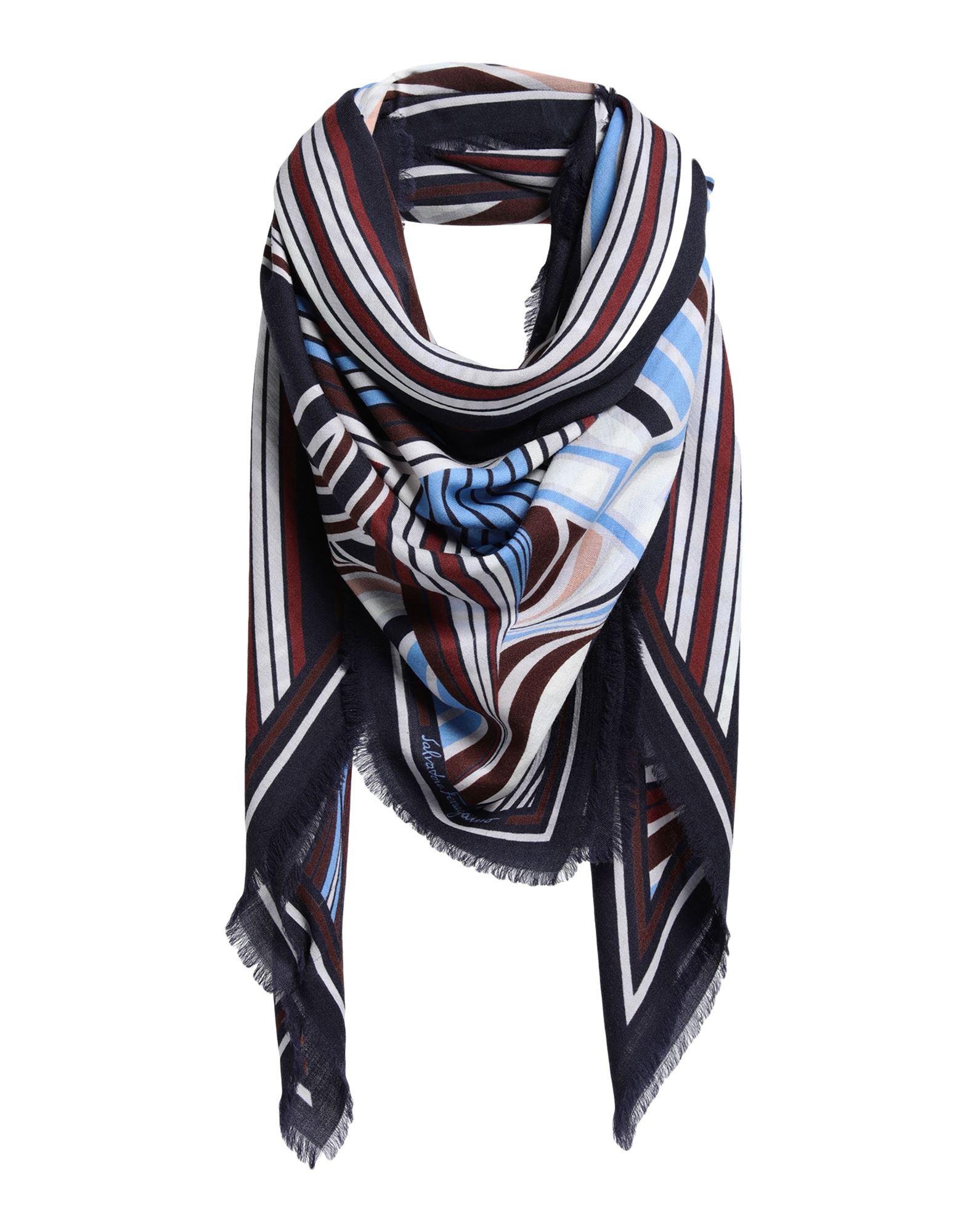 Ferragamo Scarf in Blue | Lyst