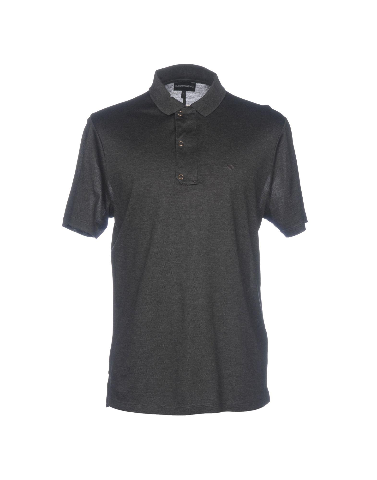 armani polo shirt grey