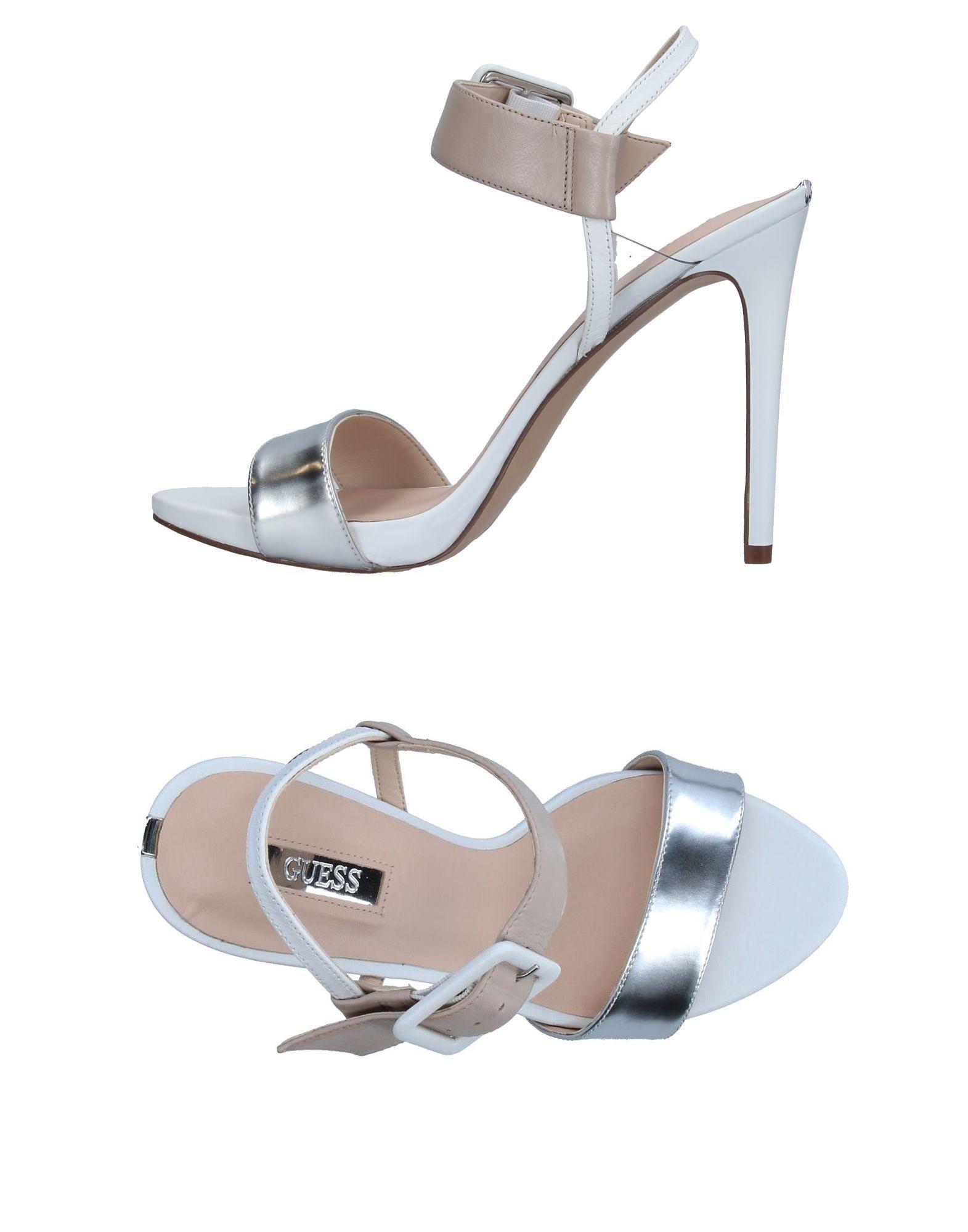 guess silver shoes