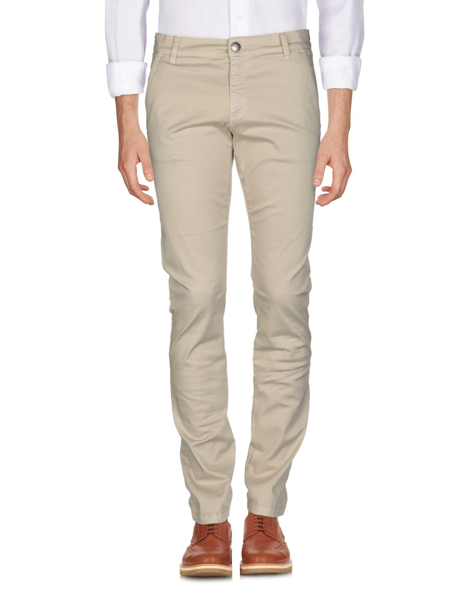 Bikkembergs Cotton Casual Pants in Beige (Natural) for Men - Lyst