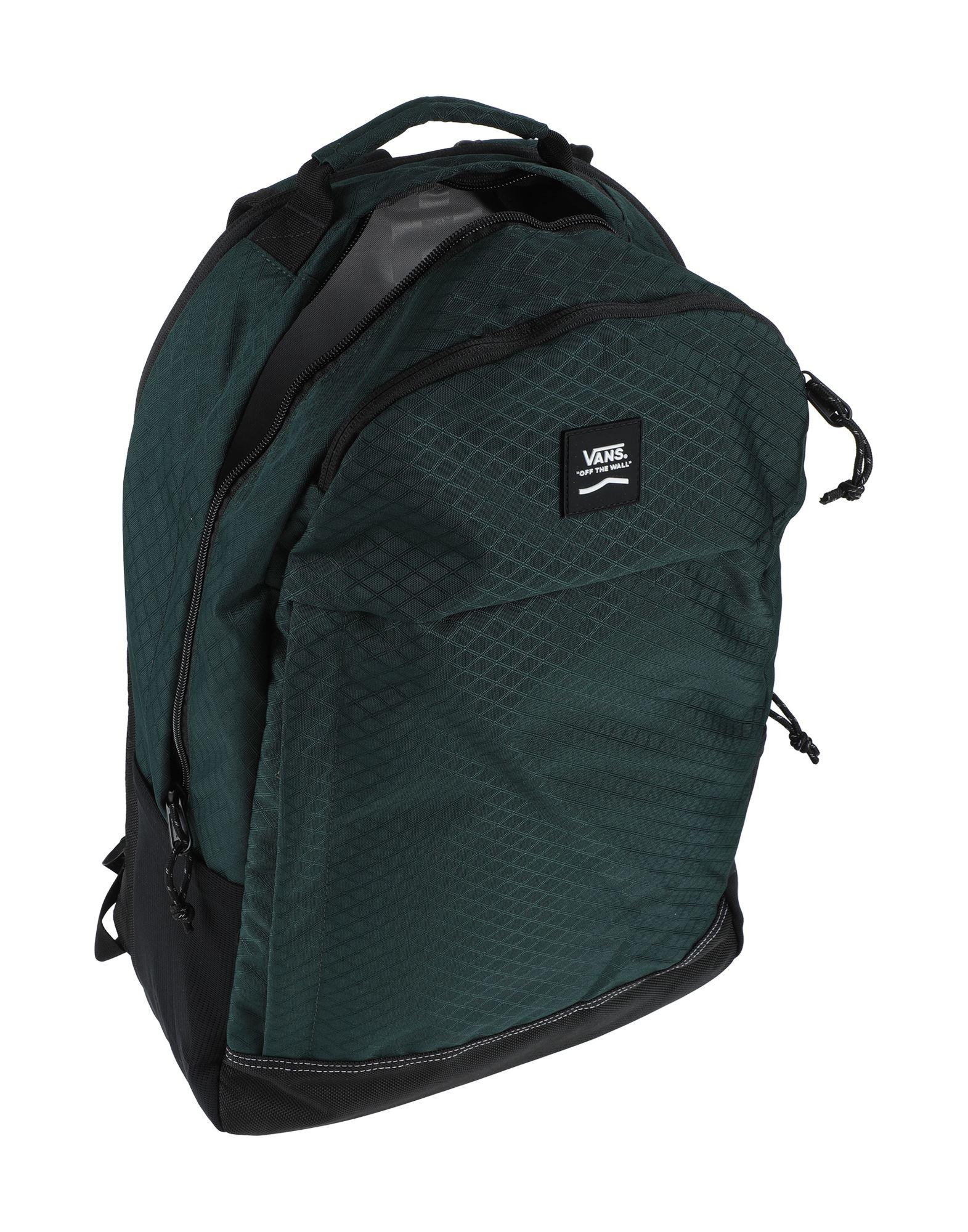 dark green rucksack