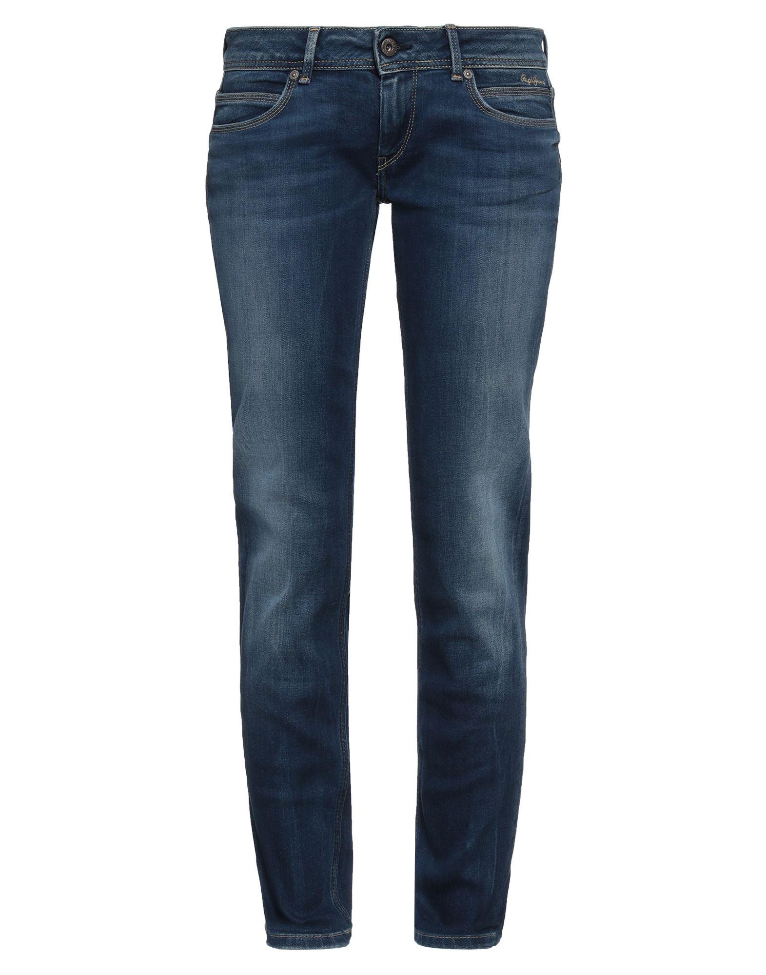 Jeans Pepe Vita Alta Fit Taper - Violetto, Cotone Riciclato