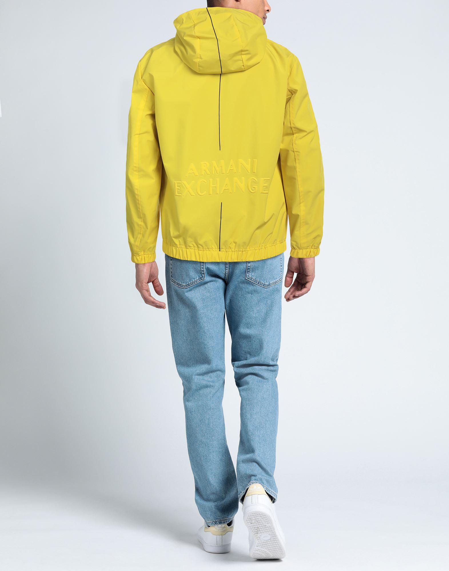 Armani Exchange Jacket in Yellow for Men Lyst UK