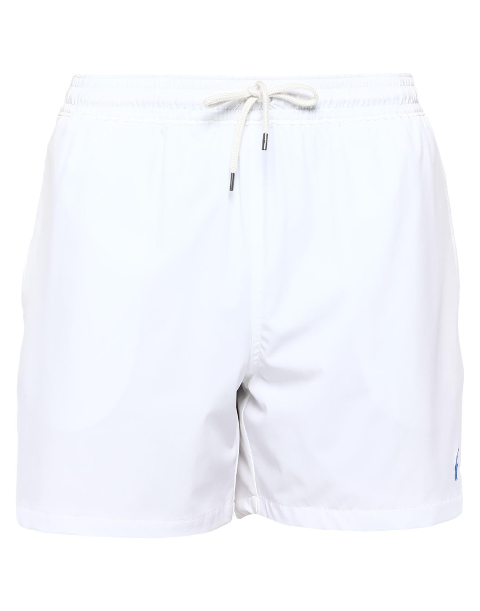 Polo Ralph Lauren Swim Trunks in White for Men Lyst