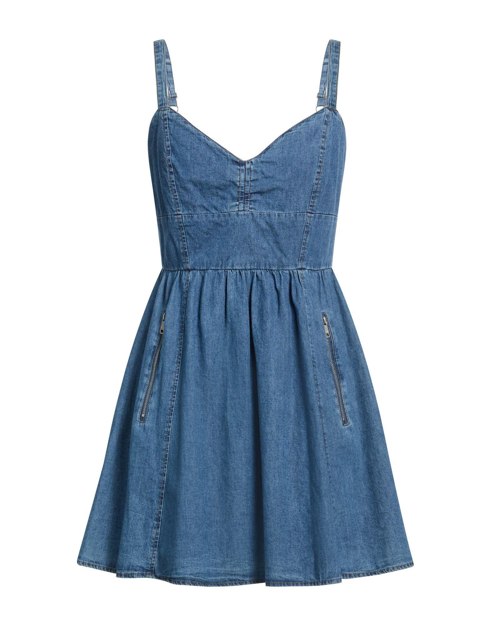 Robe sexy à imprimé floral sans manches à col rond, mini robe d'été à
