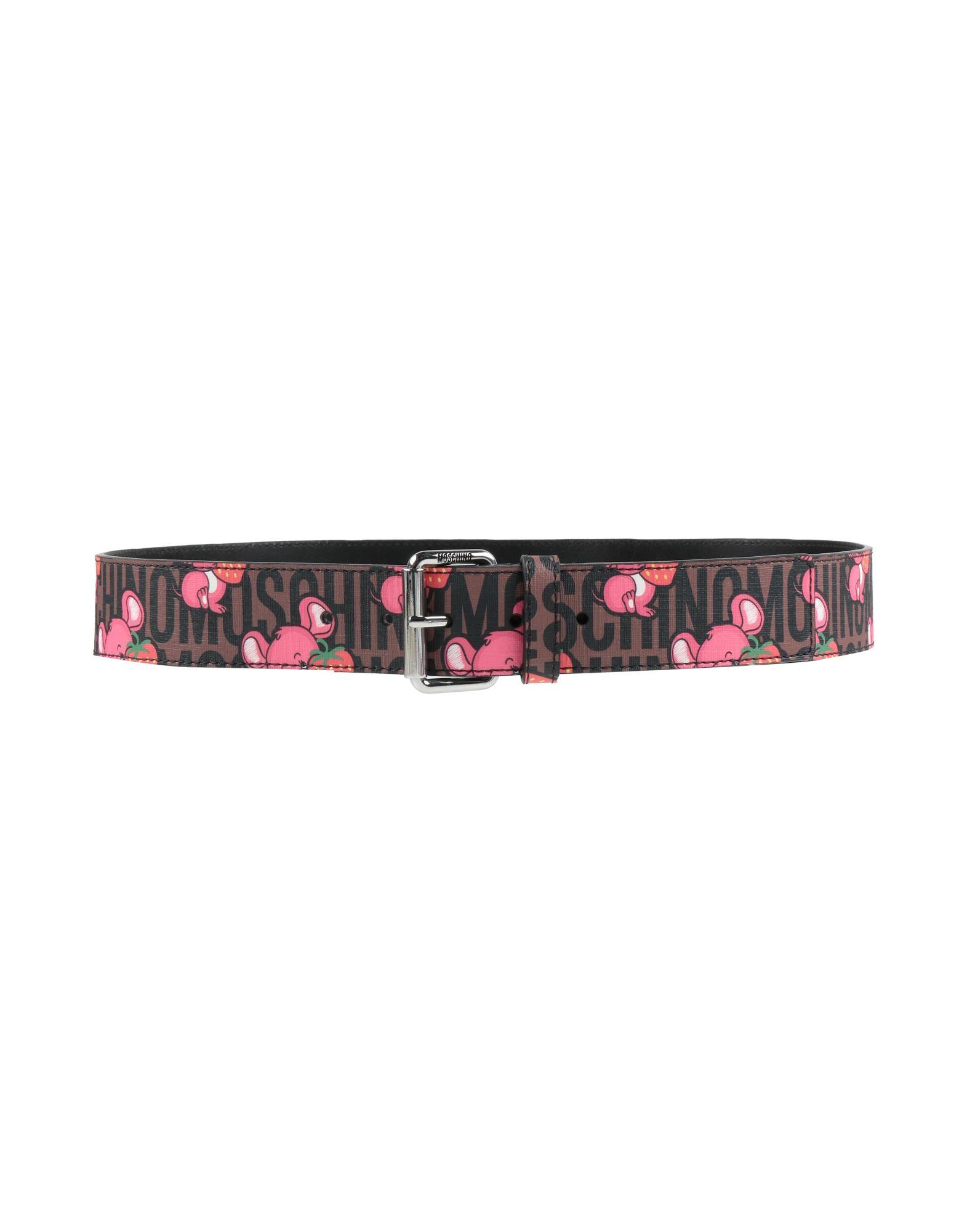 Moschino Couture pink leather belt Textured IT42 Moschino Belts for Women | Online Sale up to 82% off | Lyst main image 2