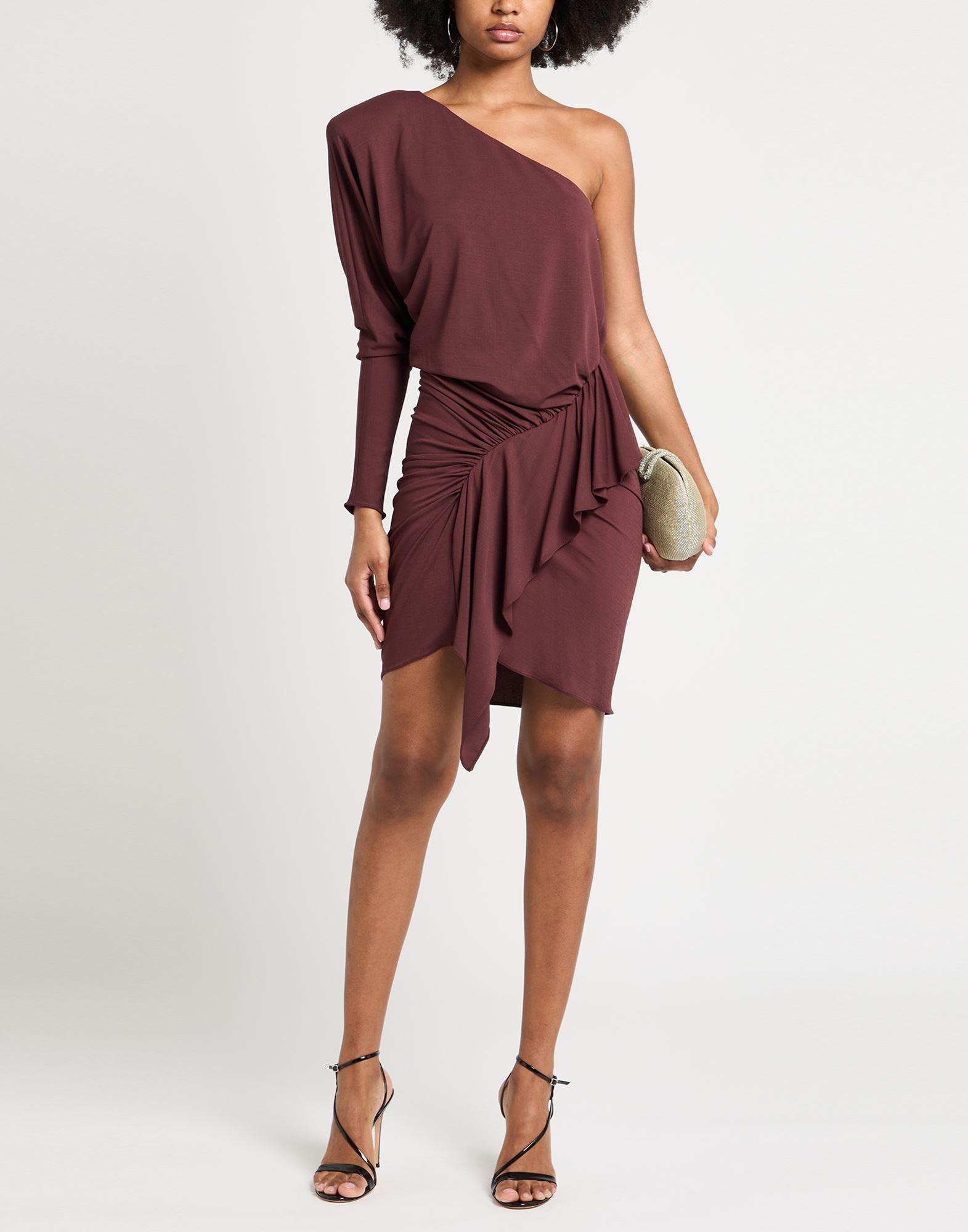 alexandre vauthier burgundy dress Daily Bright Burgundy main image 1