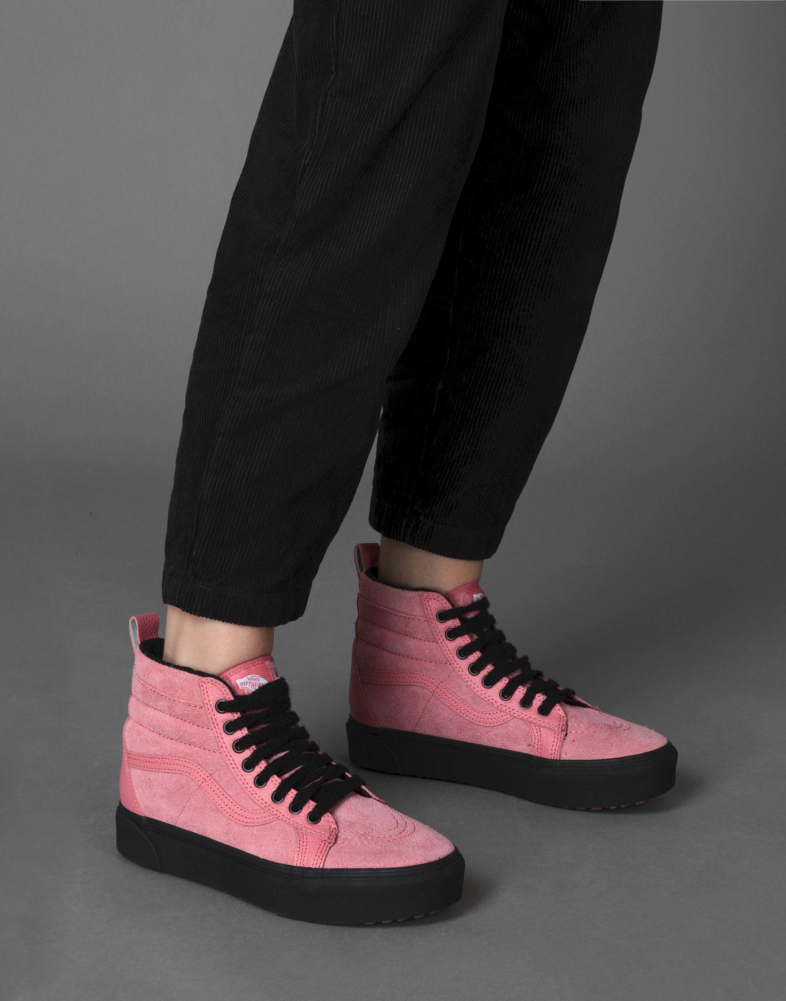 Vans Ante Sneakers abotinadas en Rosa - Lyst