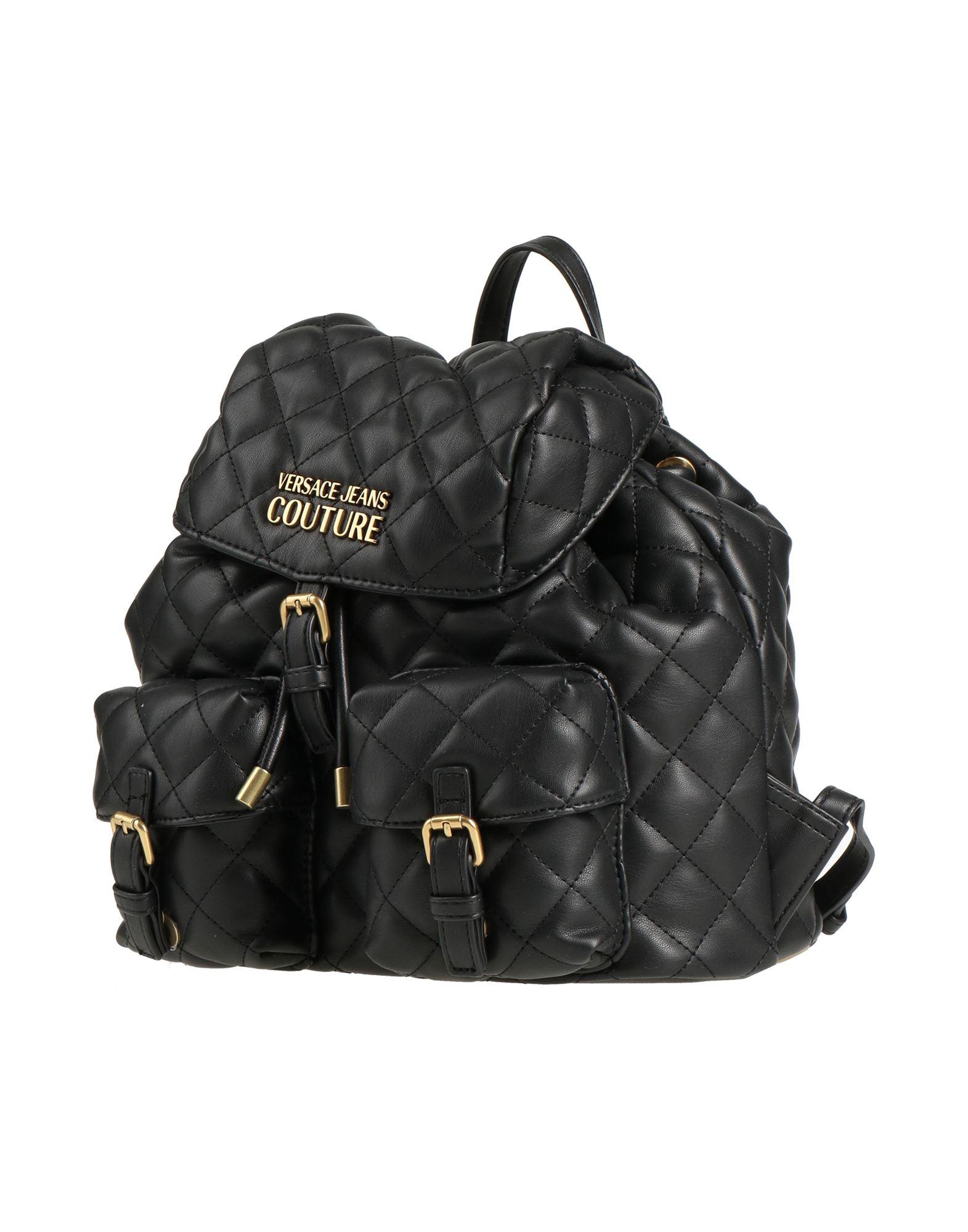Versace black backpack women's top