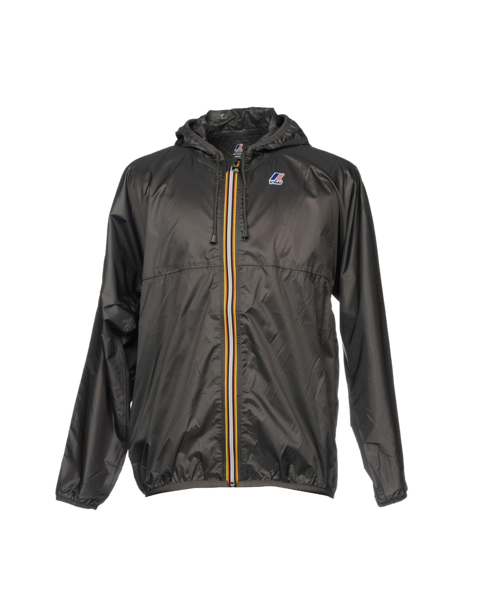 KWay Synthetic Jacket in Grey (Gray) for Men Lyst