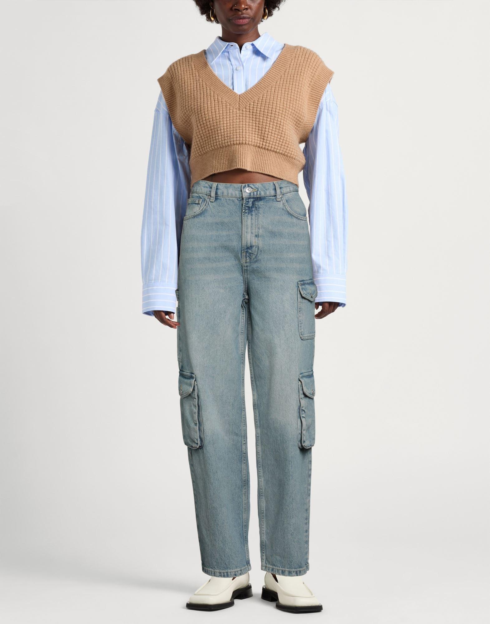 デニム・ジーパン Moschino Jeans Wide Leg MOSCHINO JEANS Denim Wide Trousers | H.Lorenzo