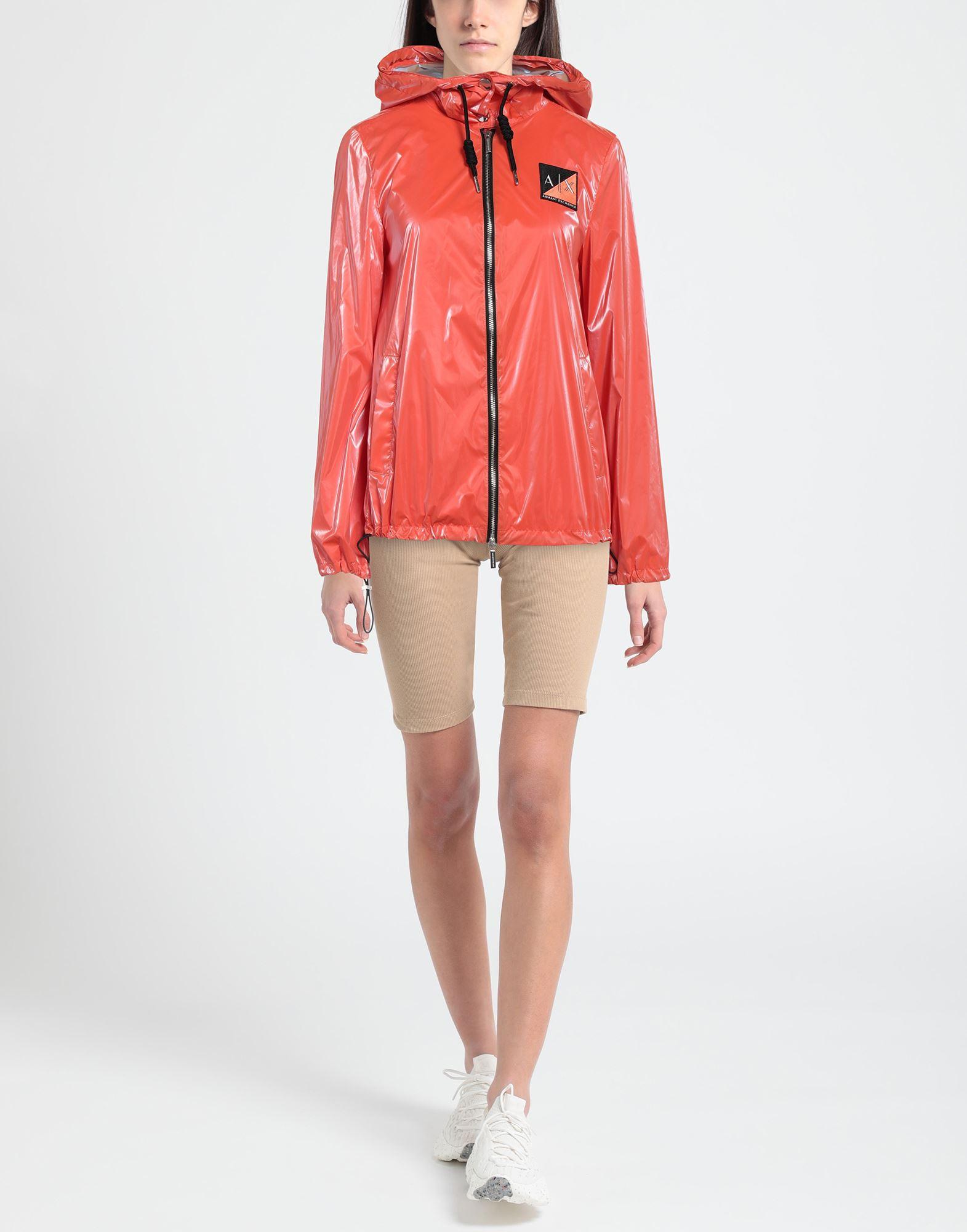 Armani Exchange Jacket in Red | Lyst