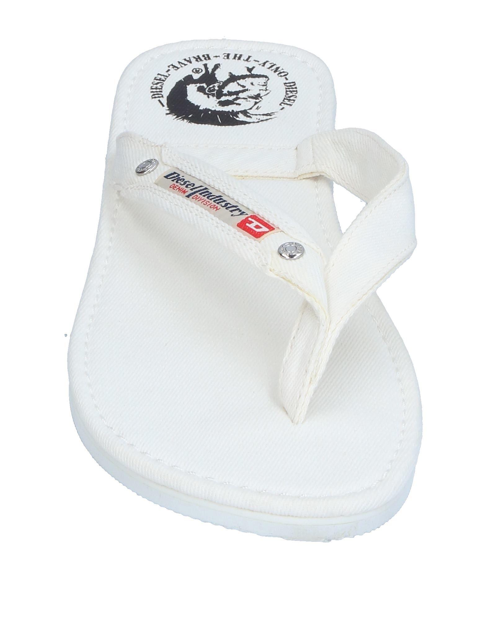 Mens Reef Fanning White Black Toe Post Sandals Flip Flops Shu Size | eBay