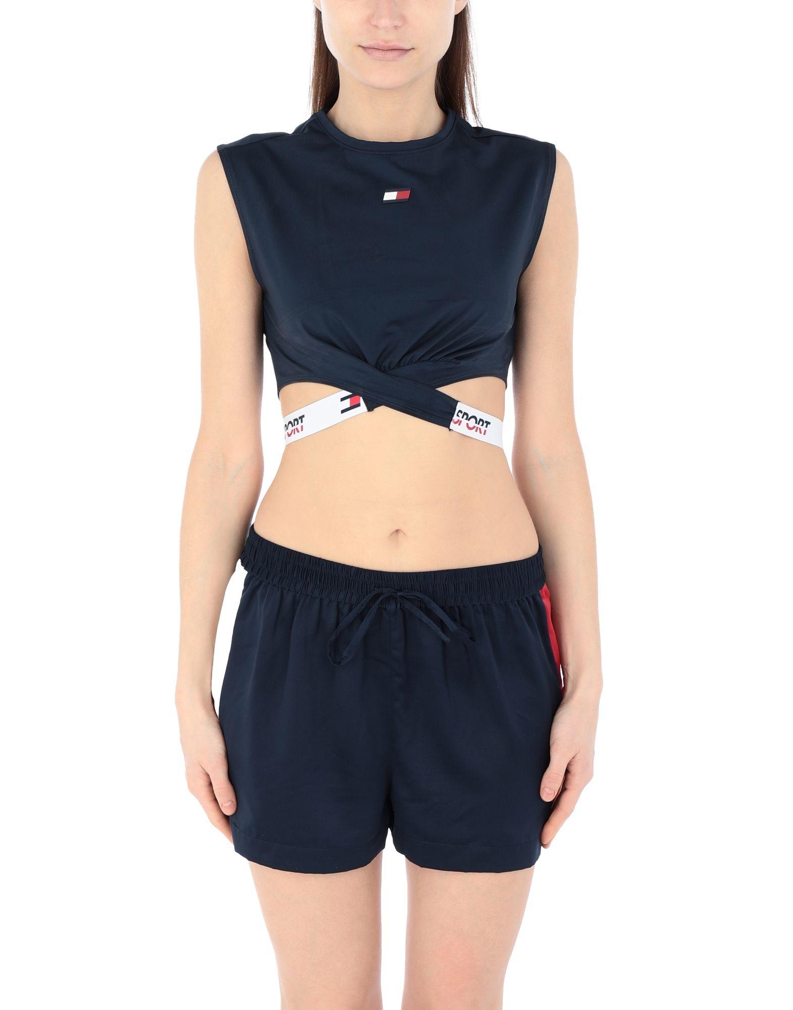 tommy sport crop top