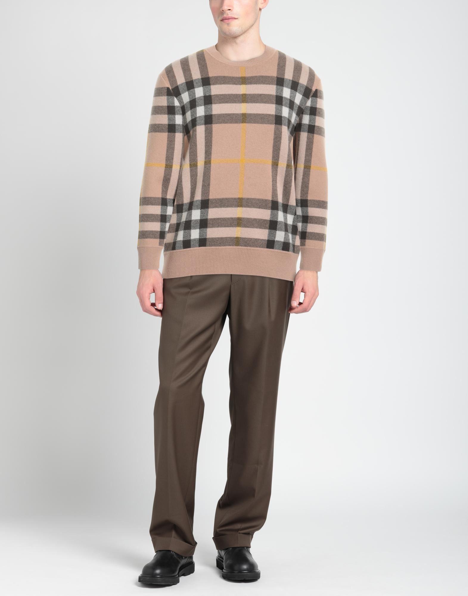 Burberry Sweater in Natural for Men | Lyst