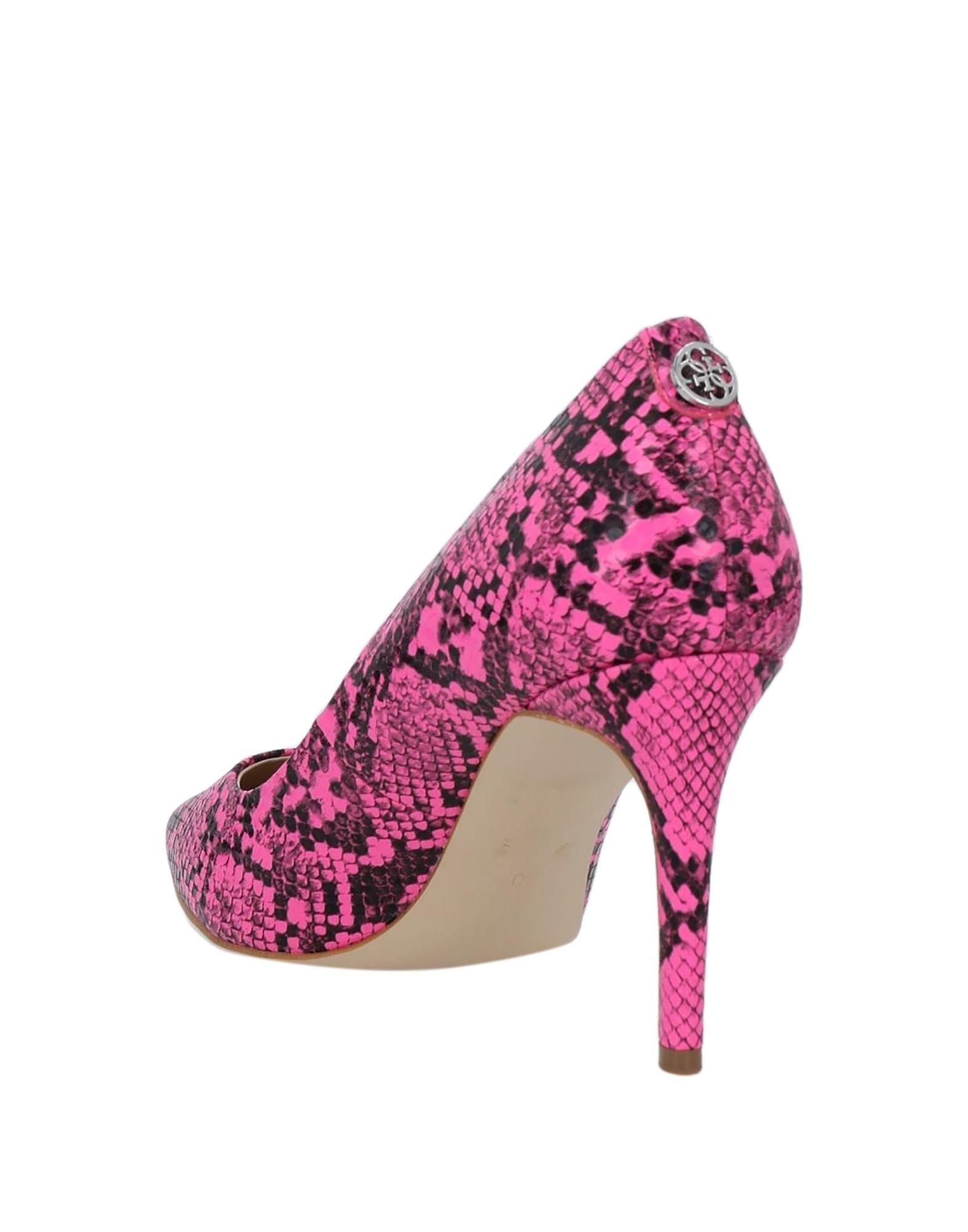 Guess Leather Pumps in Fuchsia (Purple) | Lyst