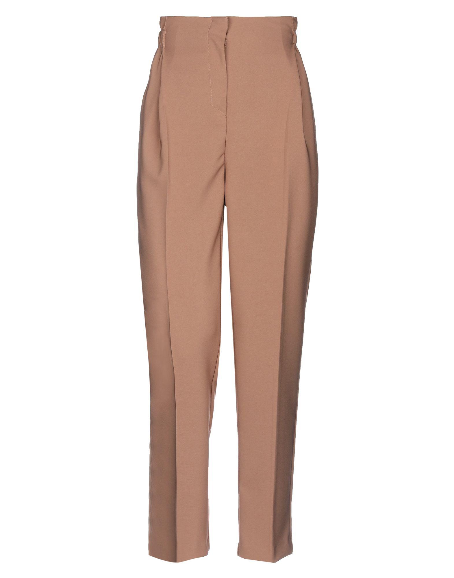 Imperial Synthetic Casual Pants in Light Brown (Brown) - Lyst