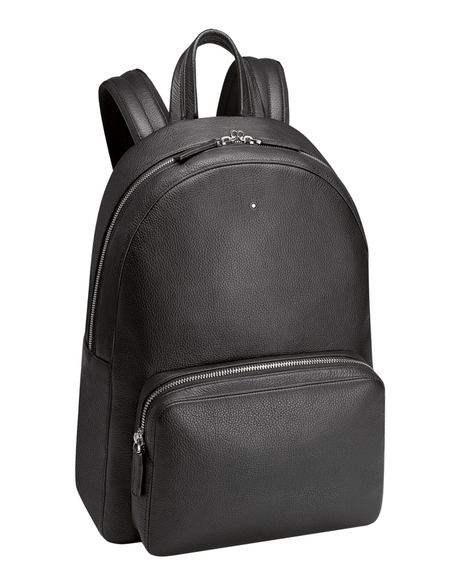 Montblanc Mst Soft Grain Leather Backpack in Black for Men Save 11