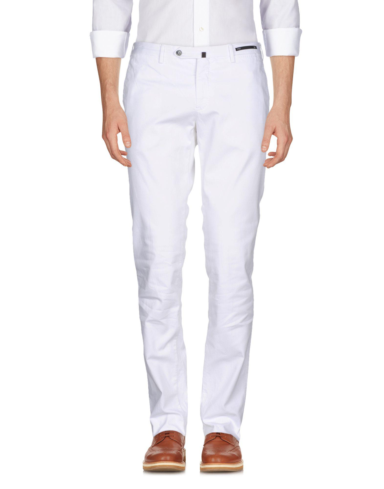 PT01 Casual Pants in White for Men - Save 83% - Lyst