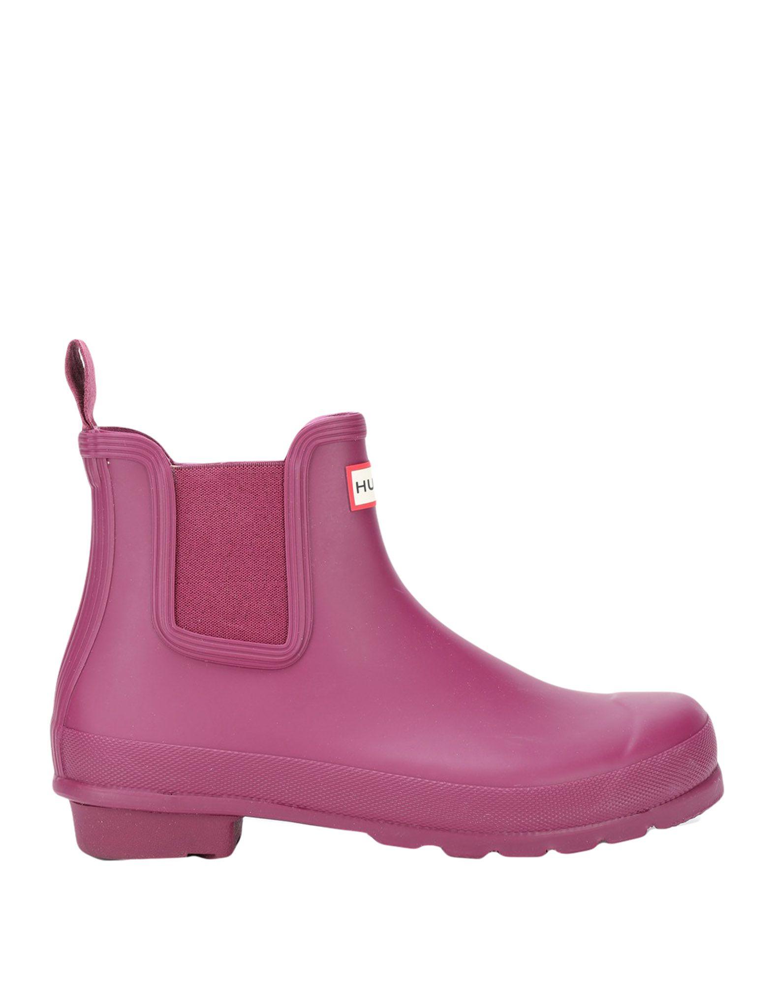 hunter ankle boots with heel