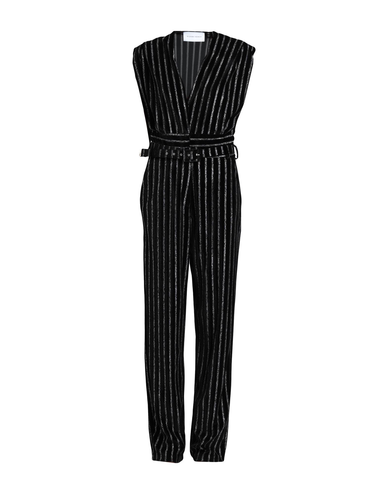 Silvian Heach Jumpsuit in Black | Lyst