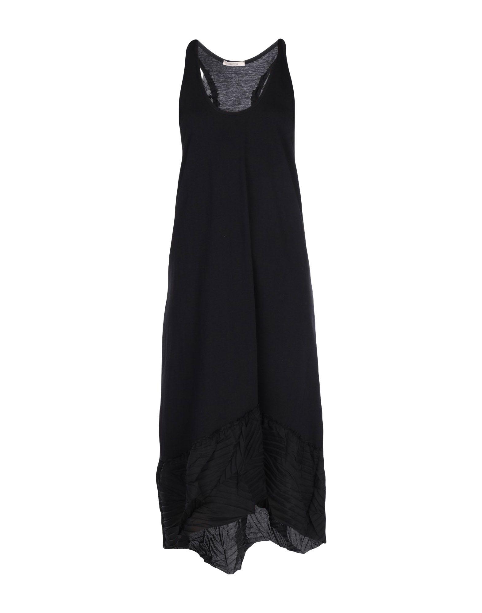 Devotion Synthetic Kneelength Dress in Black Lyst