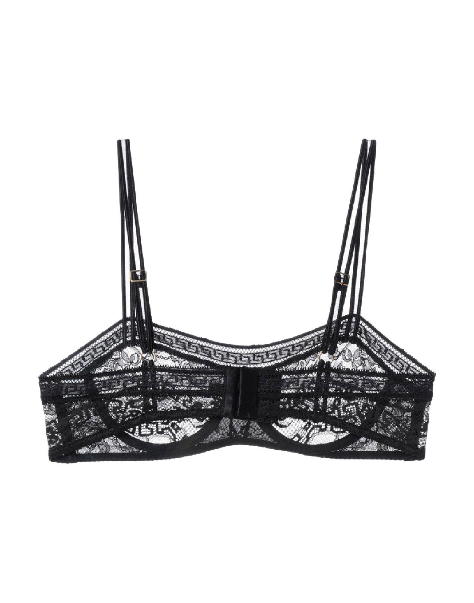 Versace Lace Bra in Black Lyst
