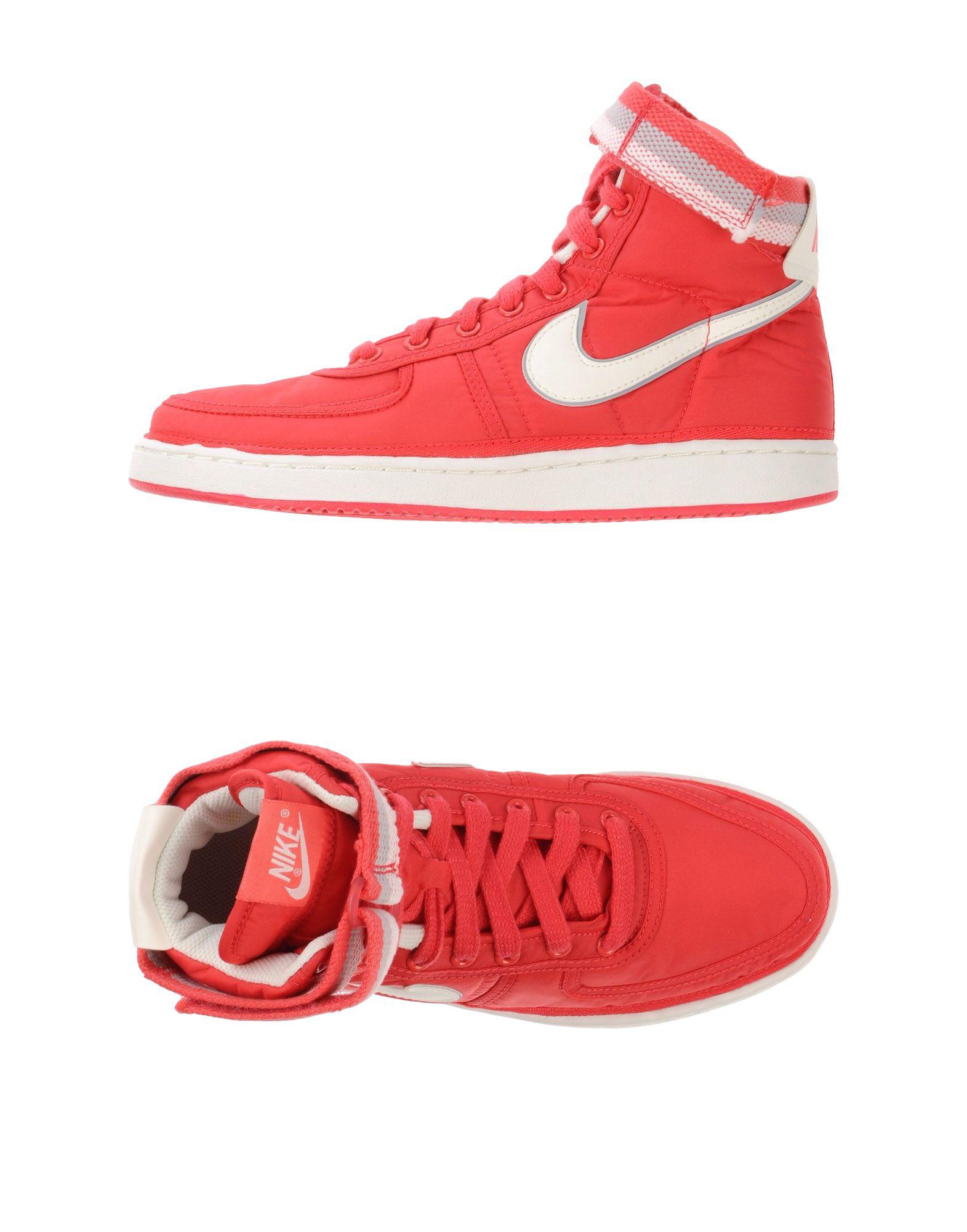 mens red nike high tops