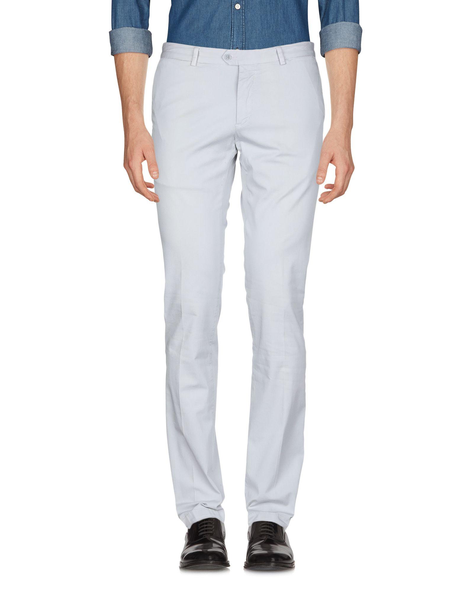 Paul & Shark Cotton Casual Pants in Light Grey (Gray) for Men - Lyst